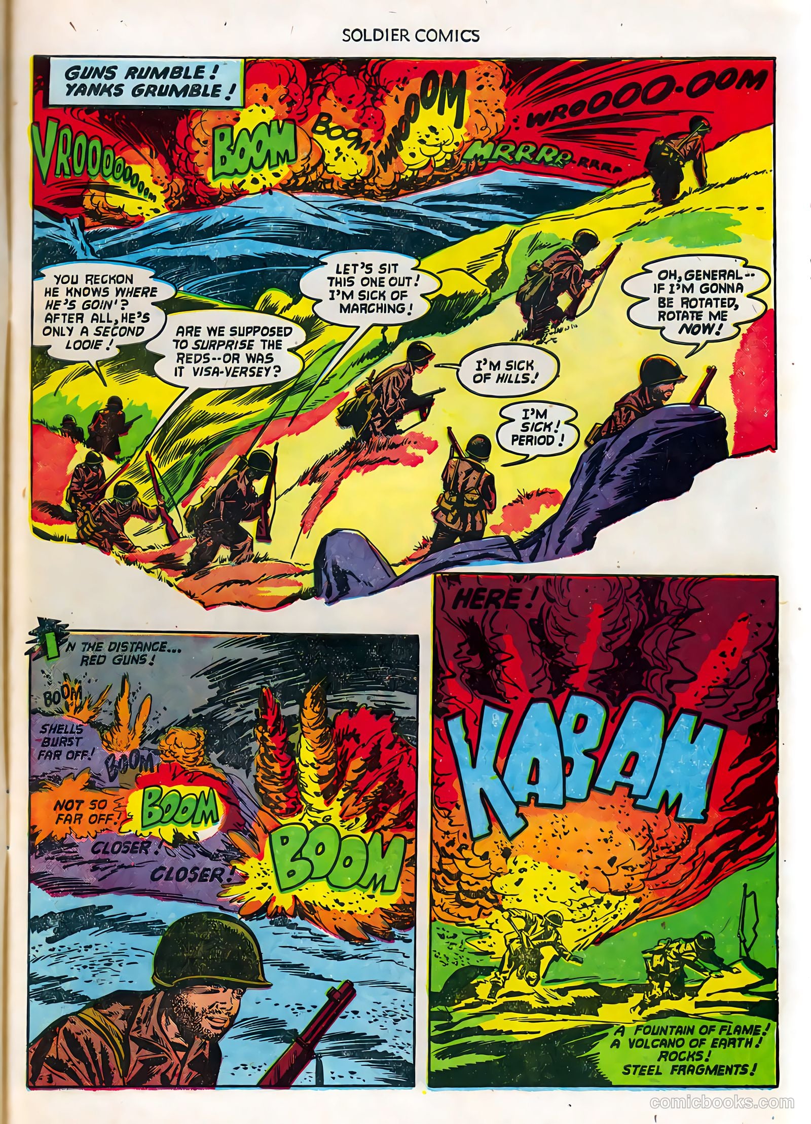 Soldier Comics #3 (1952) — page 7 of 37