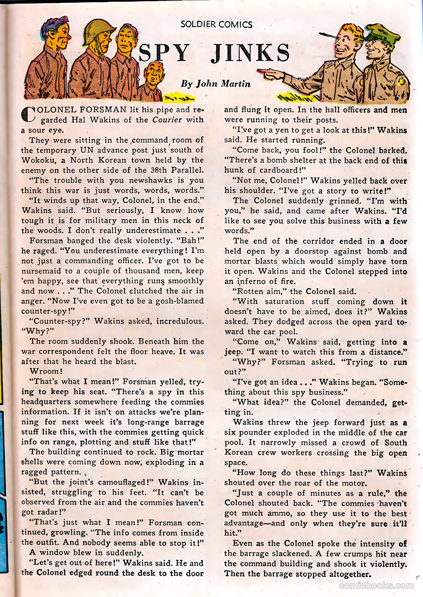 Soldier Comics #3 (1952) — page 25 of 37