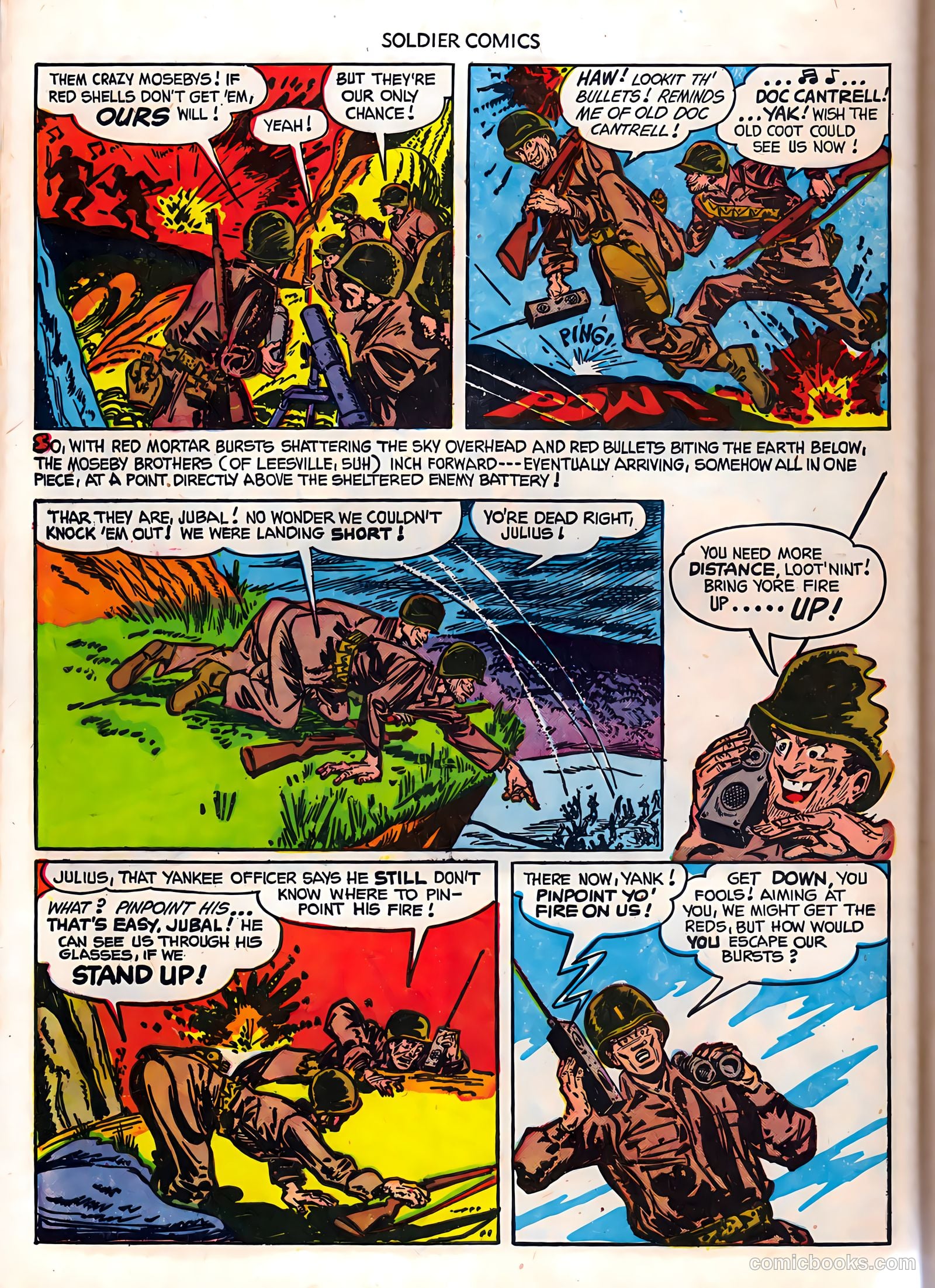 Soldier Comics #3 (1952) — page 28 of 37