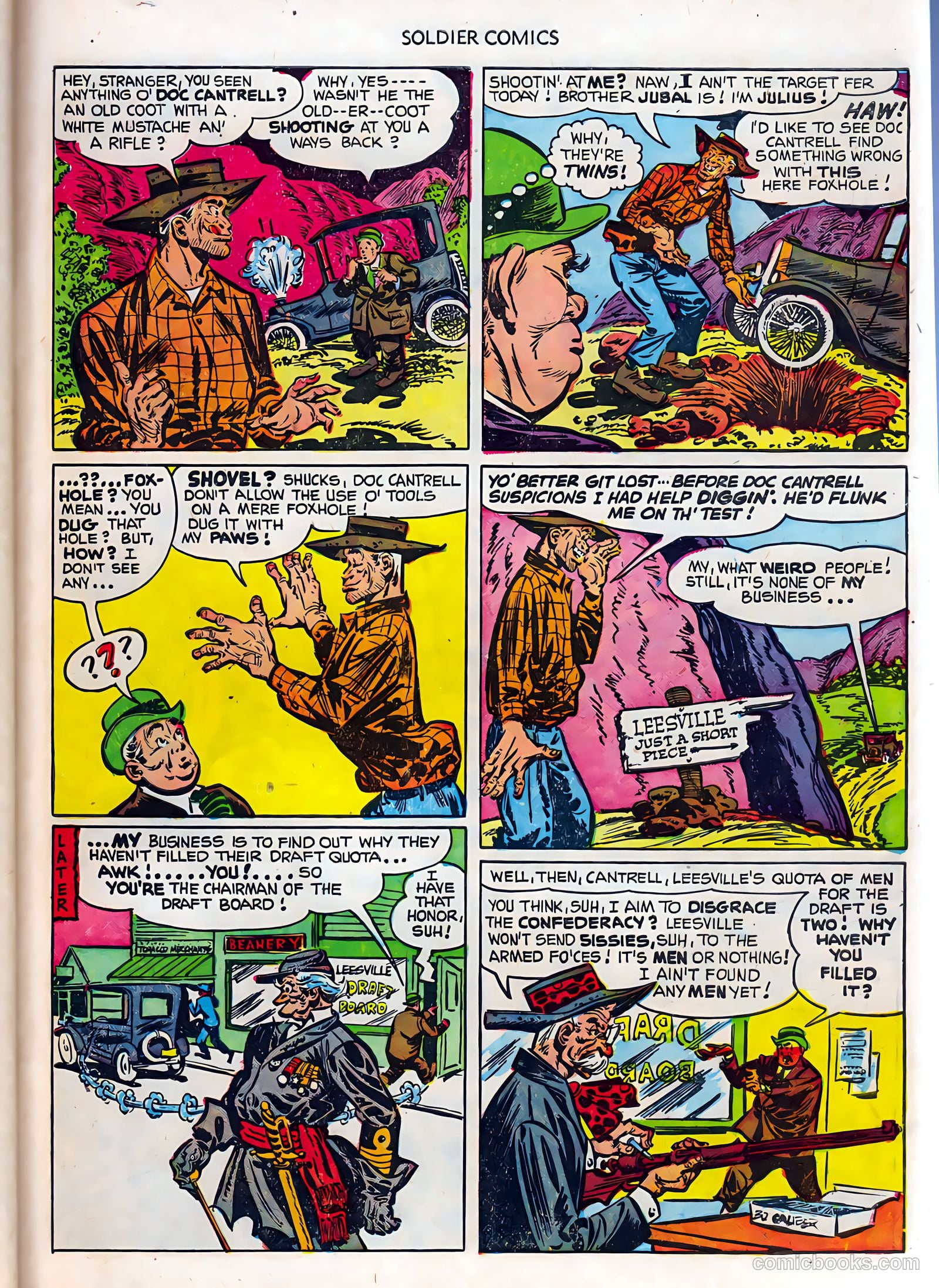 Soldier Comics #3 (1952) — page 31 of 37