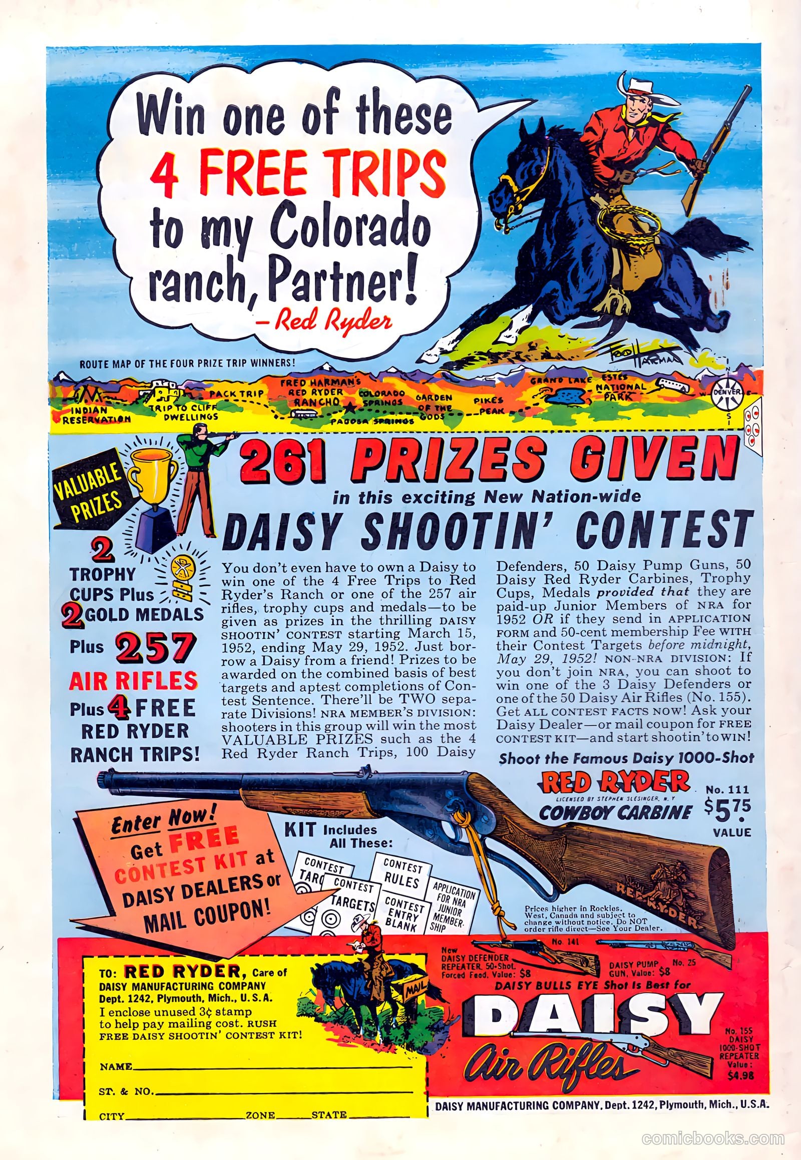 Soldier Comics #3 (1952) — page 36 of 37