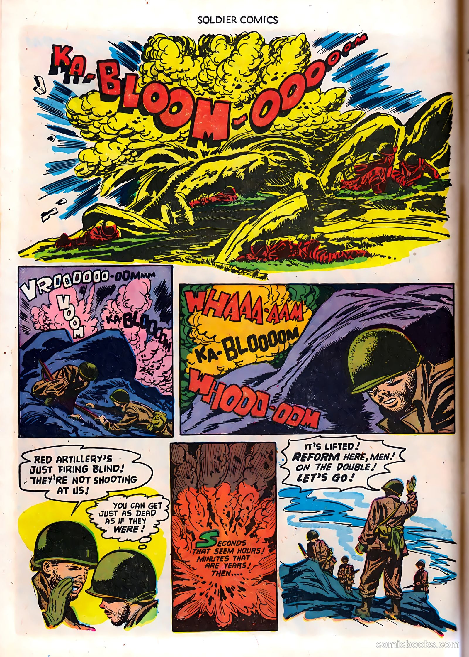 Soldier Comics #3 (1952) — page 8 of 36