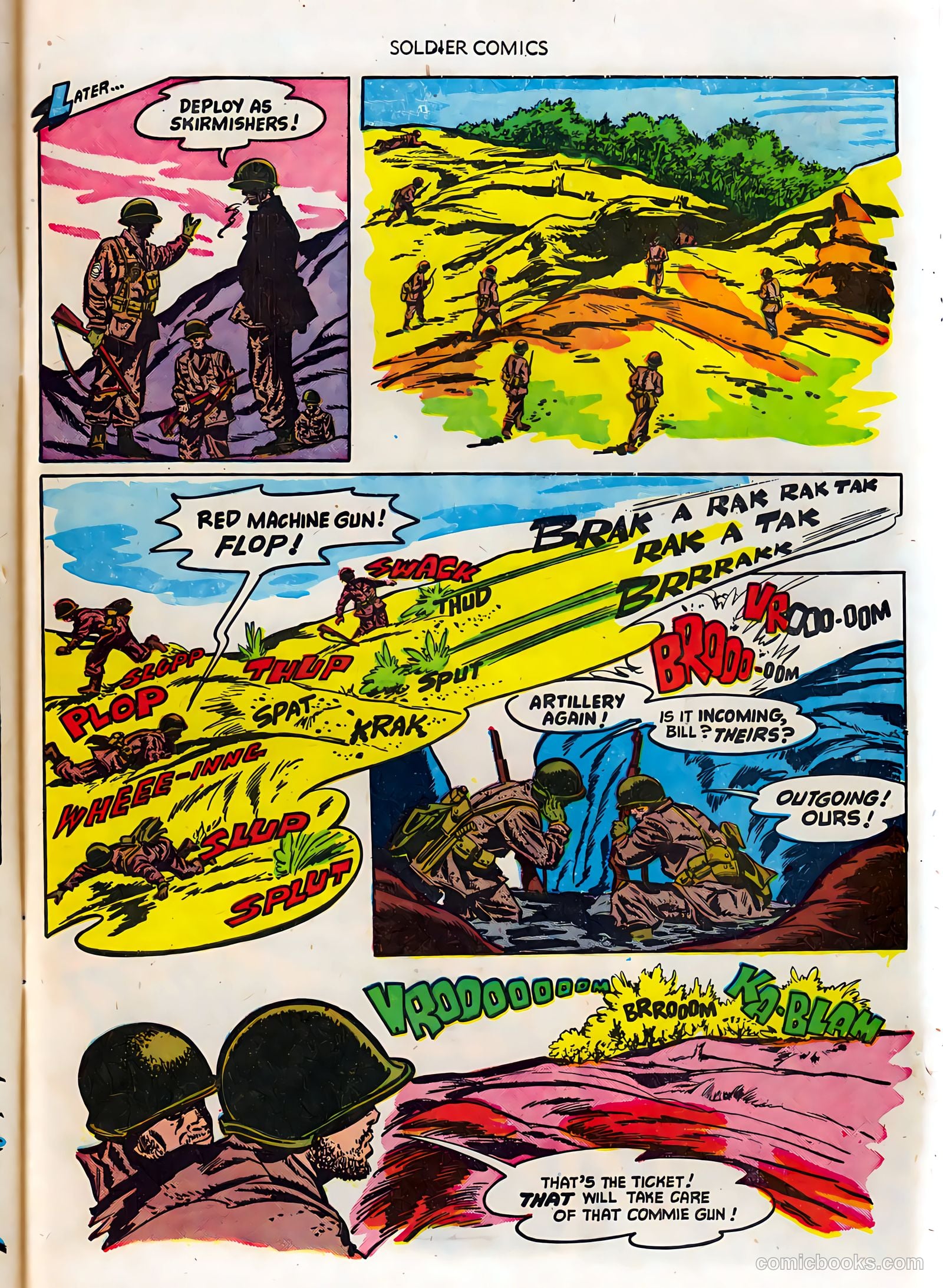 Soldier Comics #3 (1952) — page 9 of 36