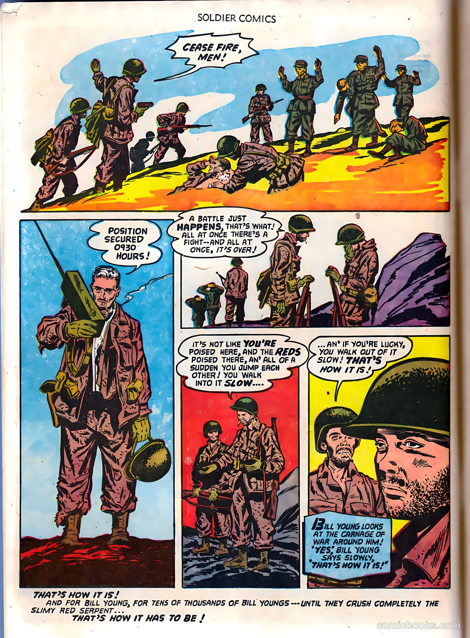 Soldier Comics #3 (1952) — page 12 of 36