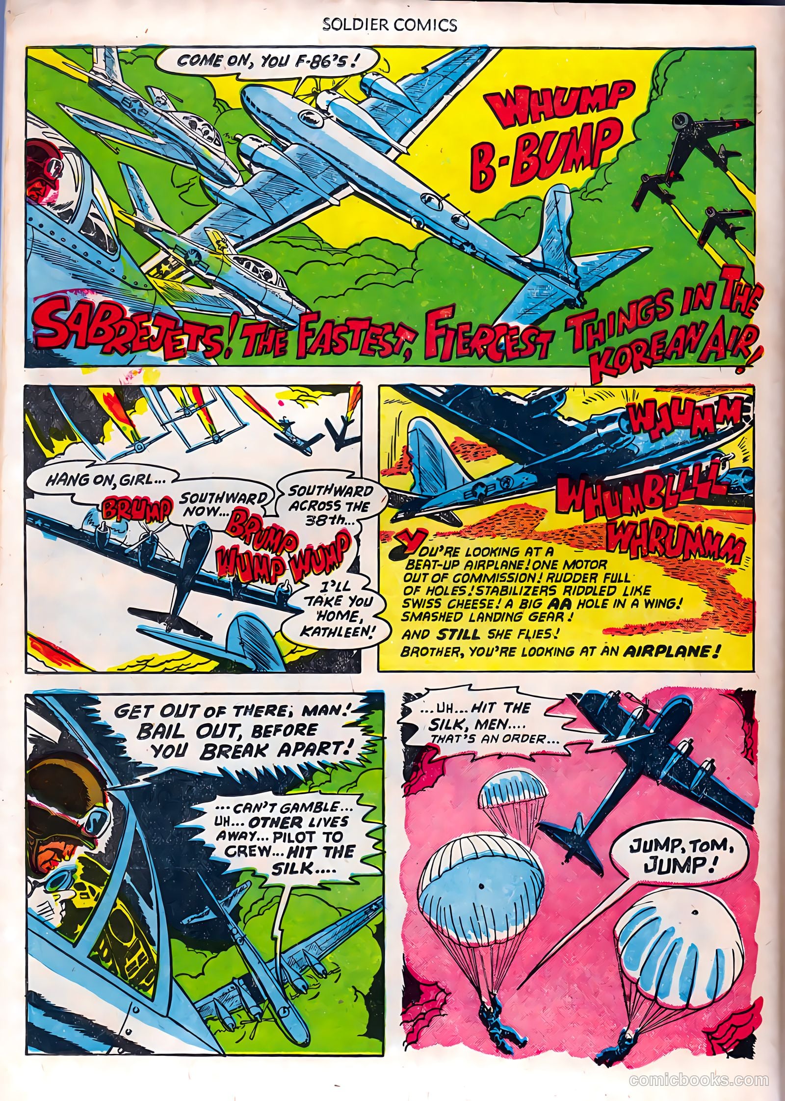 Soldier Comics #3 (1952) — page 22 of 36