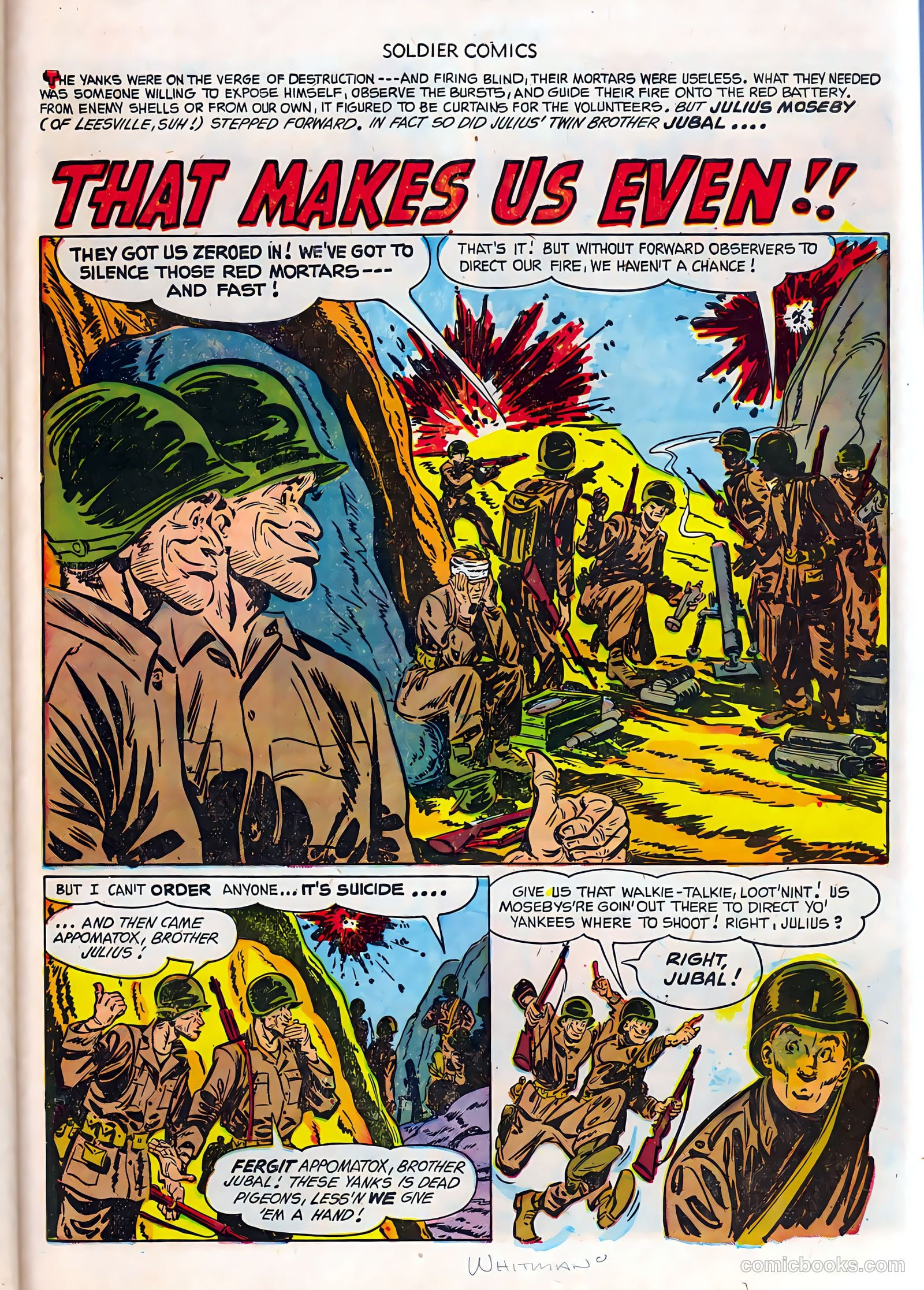 Soldier Comics #3 (1952) — page 27 of 36