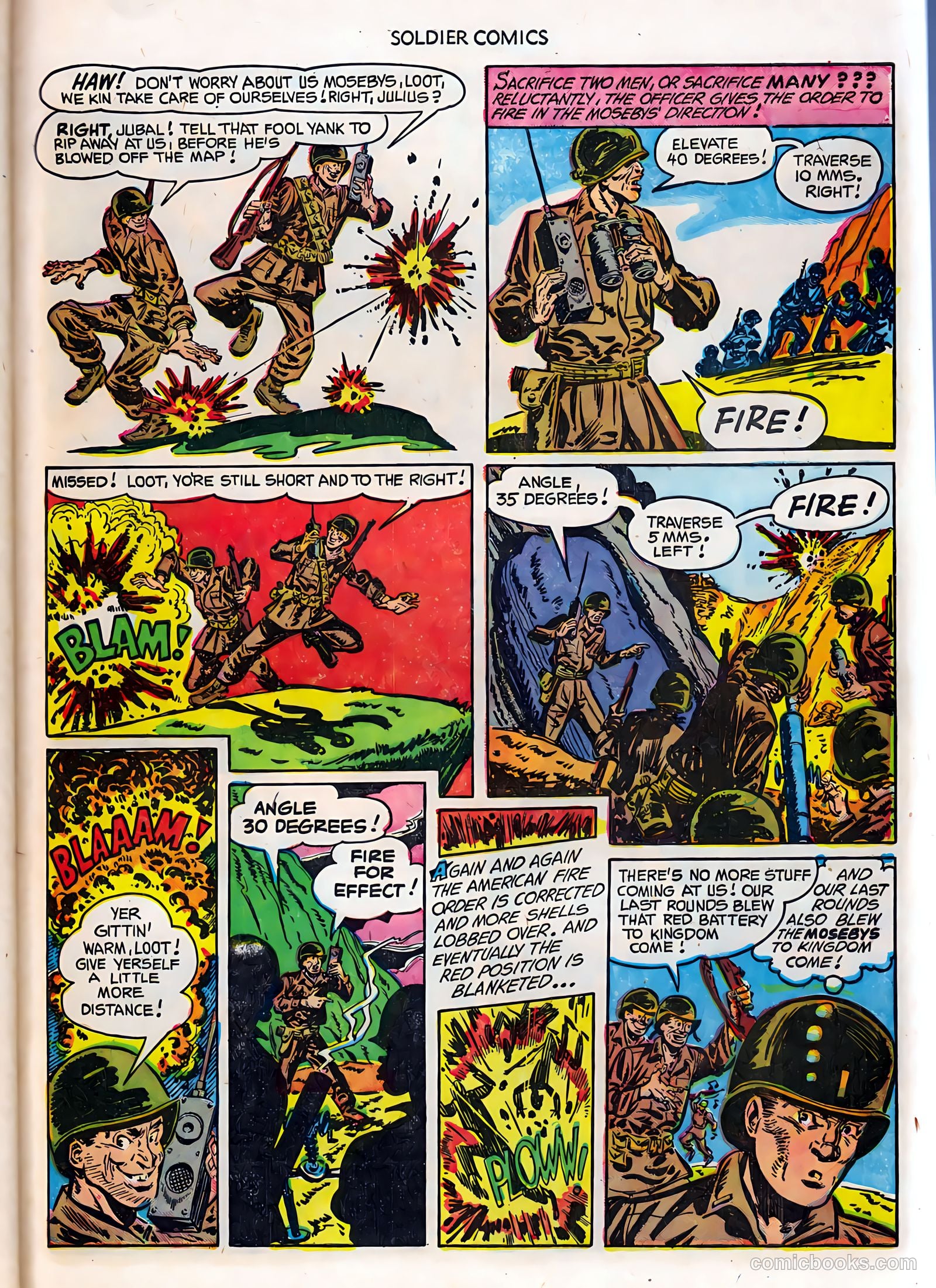 Soldier Comics #3 (1952) — page 29 of 36