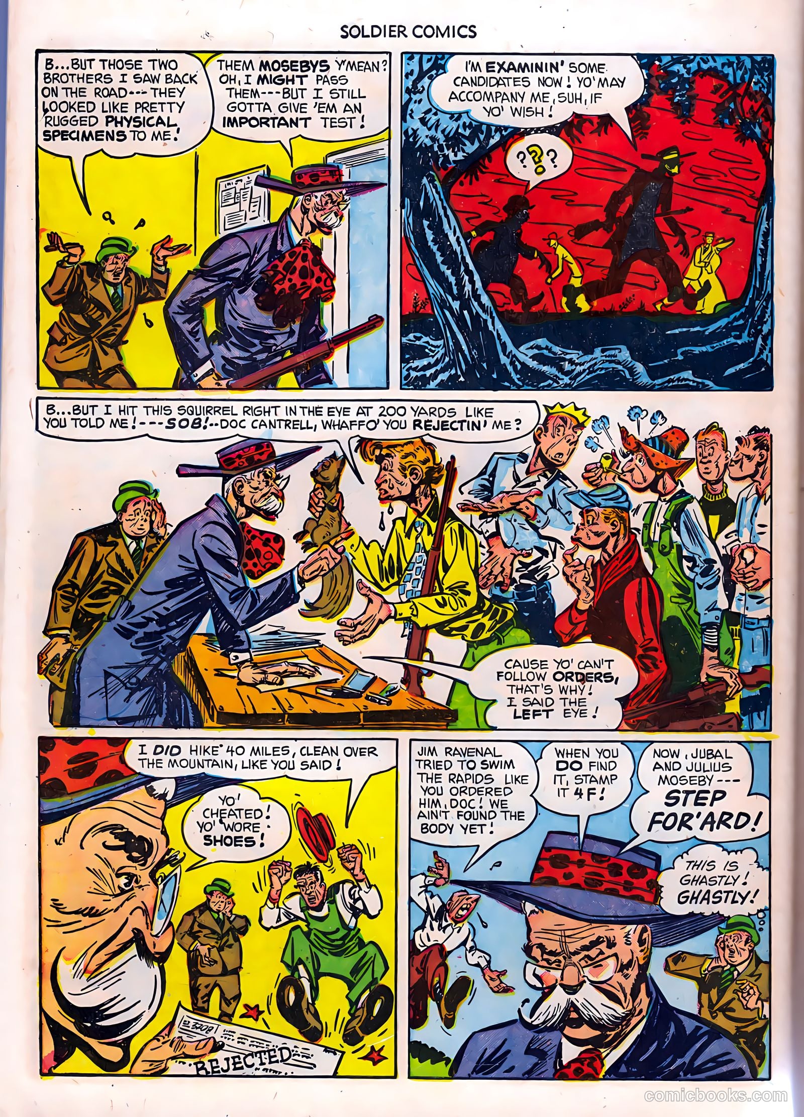 Soldier Comics #3 (1952) — page 32 of 36