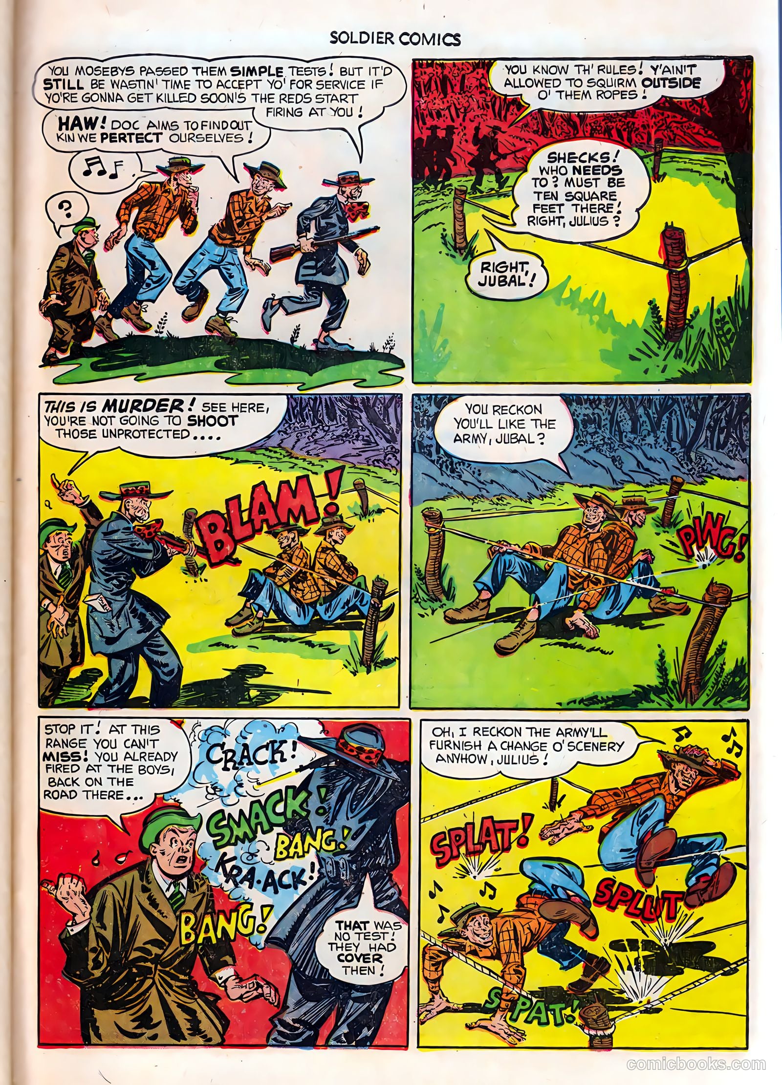 Soldier Comics #3 (1952) — page 33 of 36