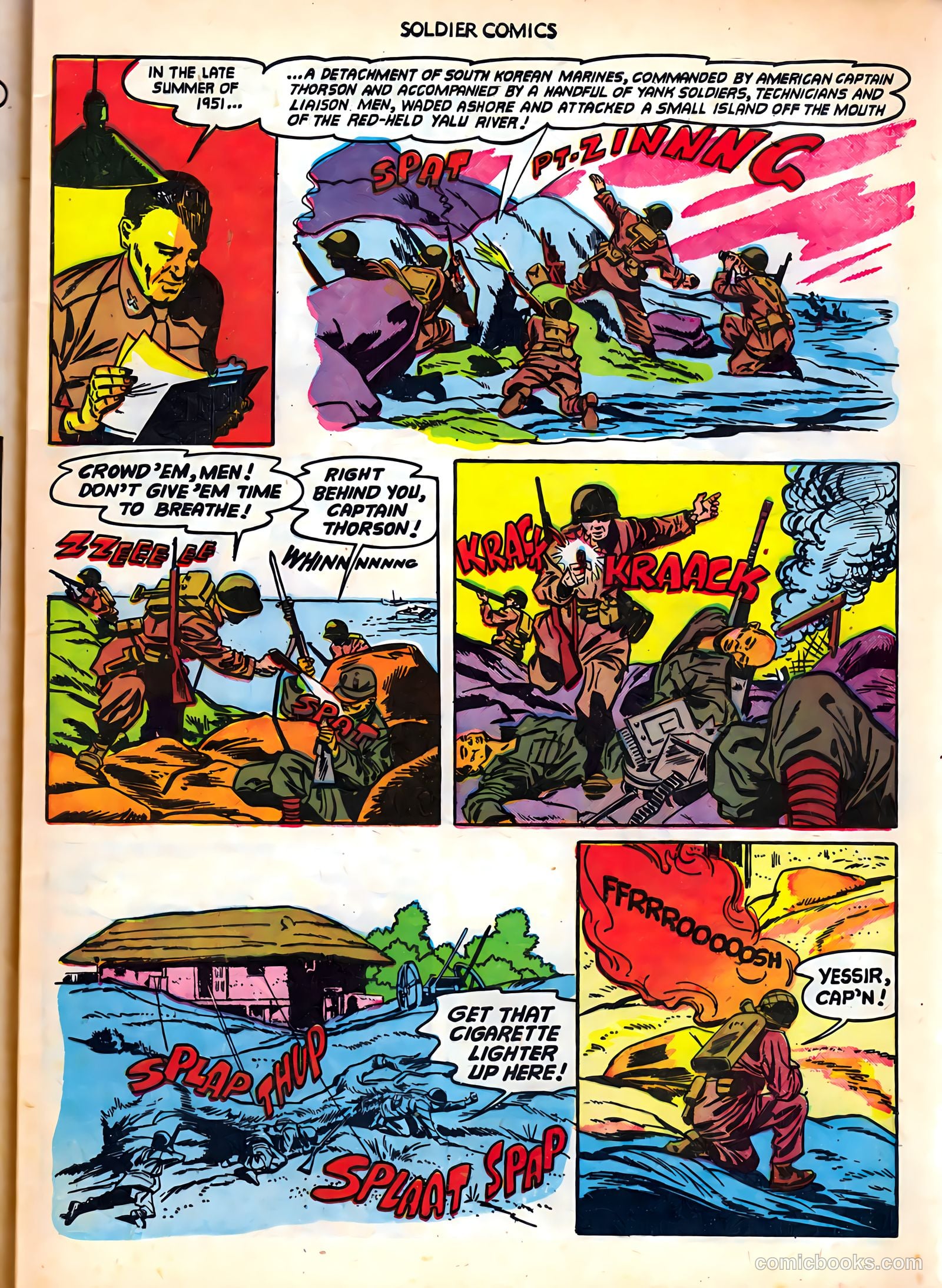 Soldier Comics #4 (1952) — page 5 of 36
