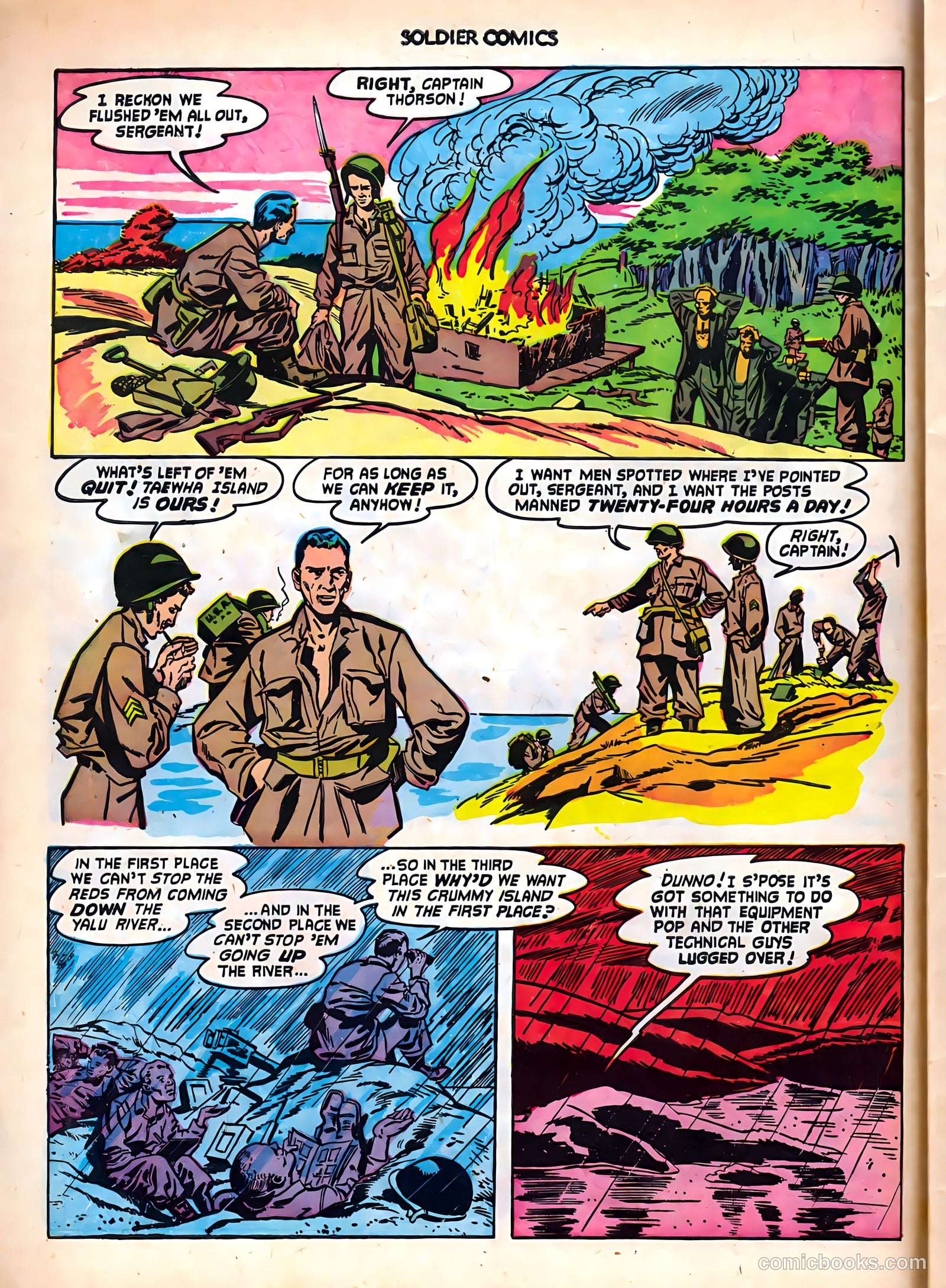 Soldier Comics #4 (1952) — page 6 of 36