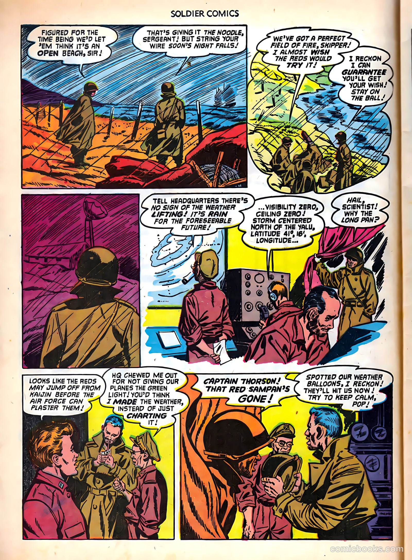 Soldier Comics #4 (1952) — page 8 of 36