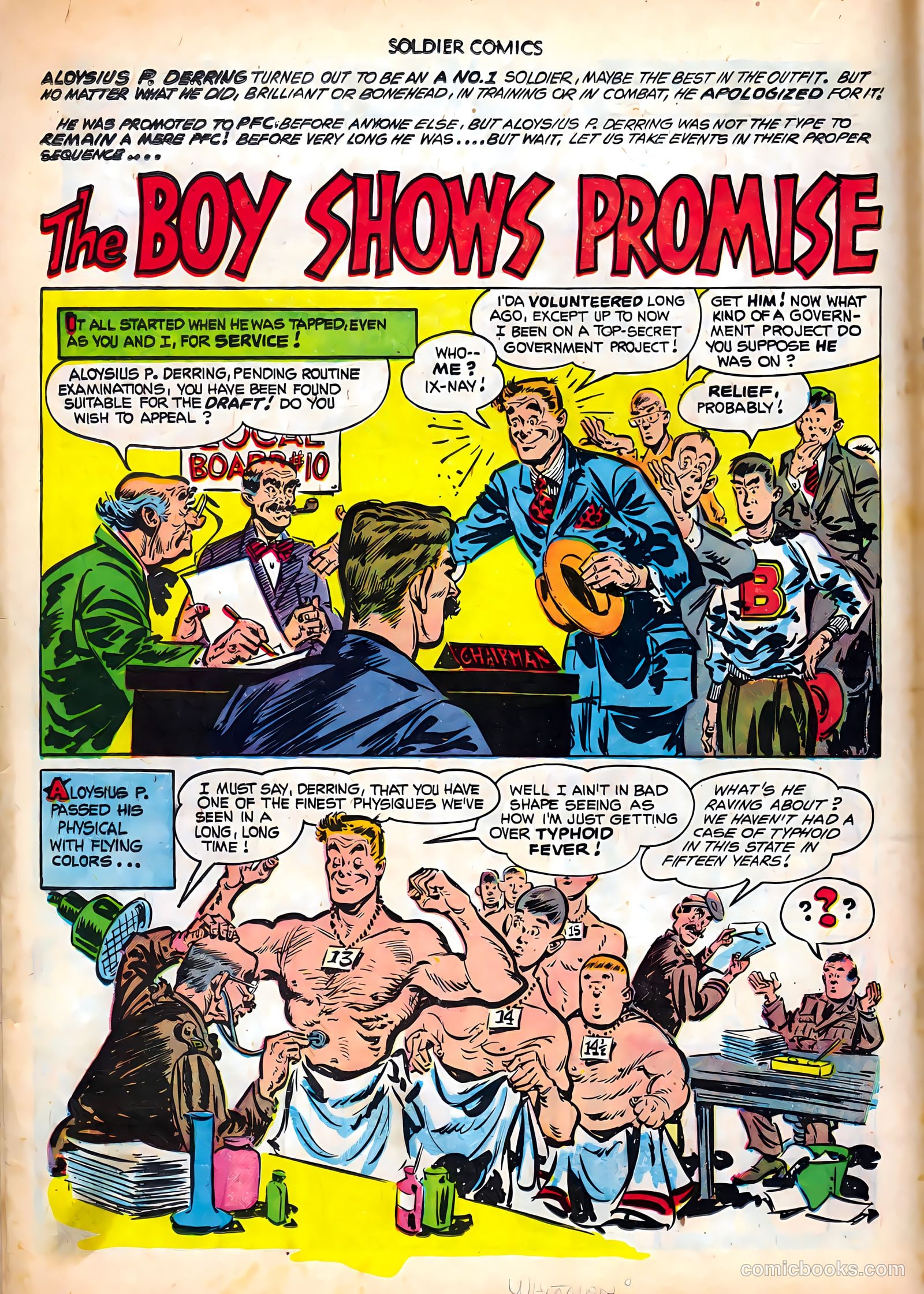 Soldier Comics #4 (1952) — page 18 of 36