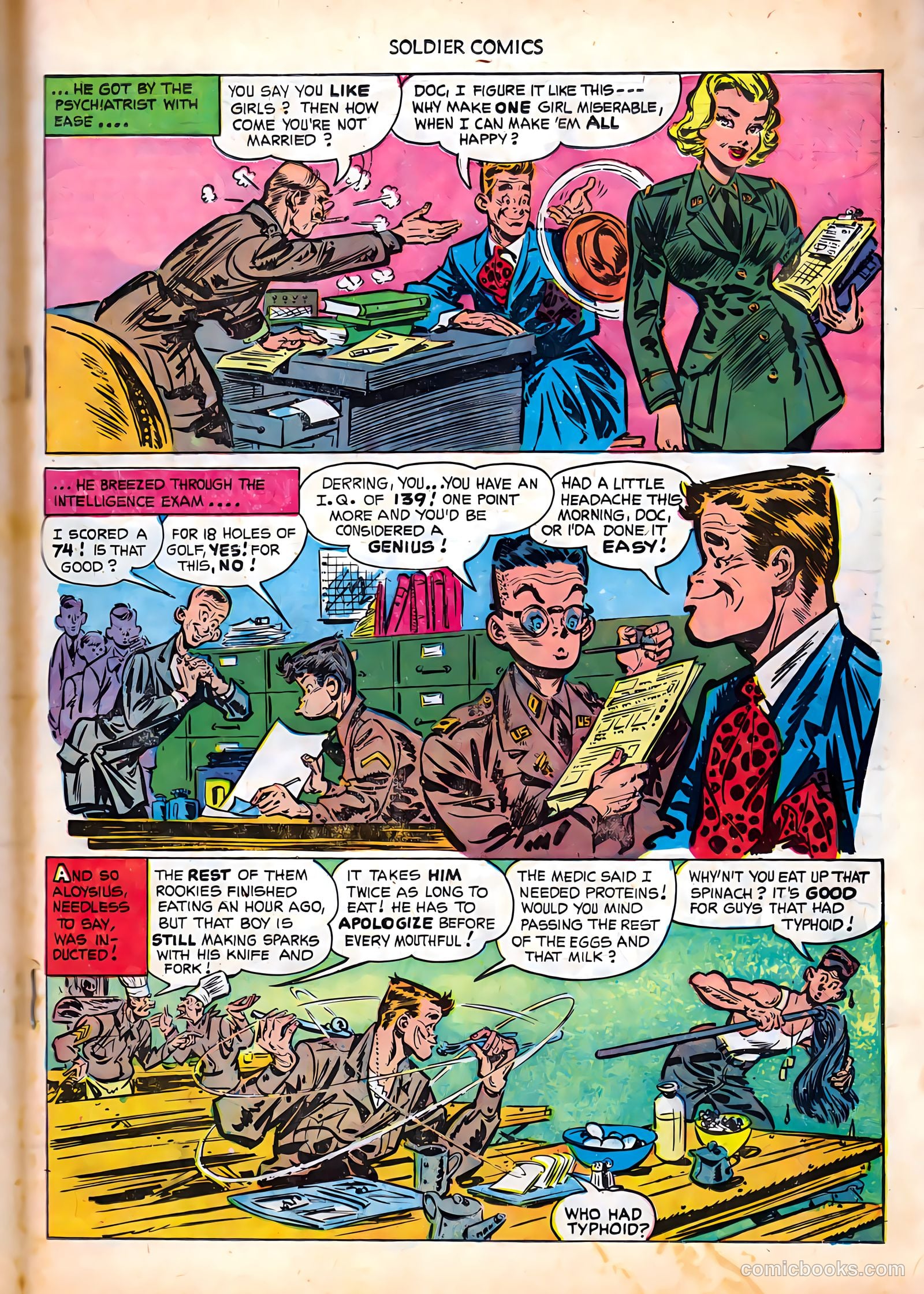 Soldier Comics #4 (1952) — page 19 of 36