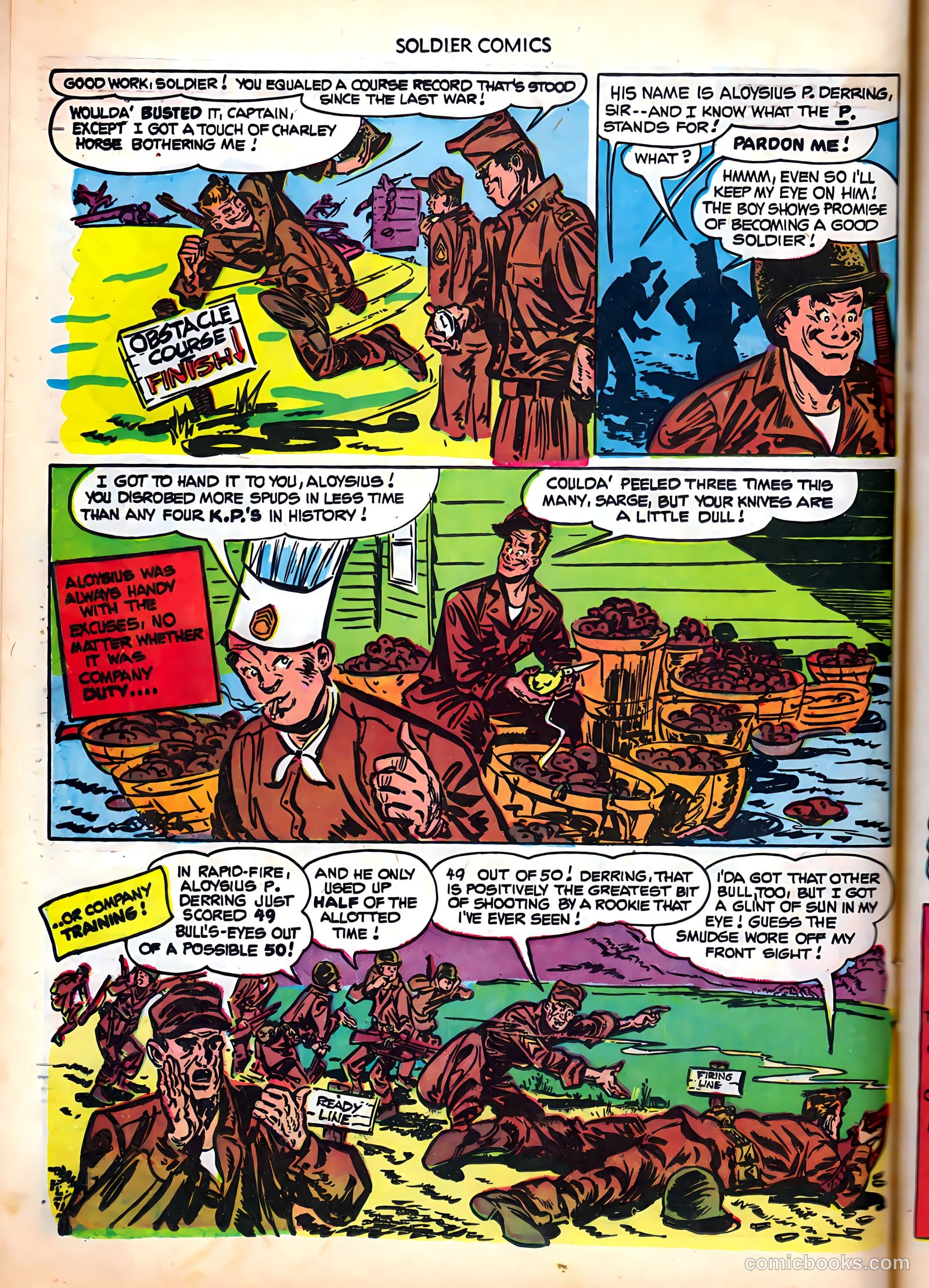 Soldier Comics #4 (1952) — page 20 of 36