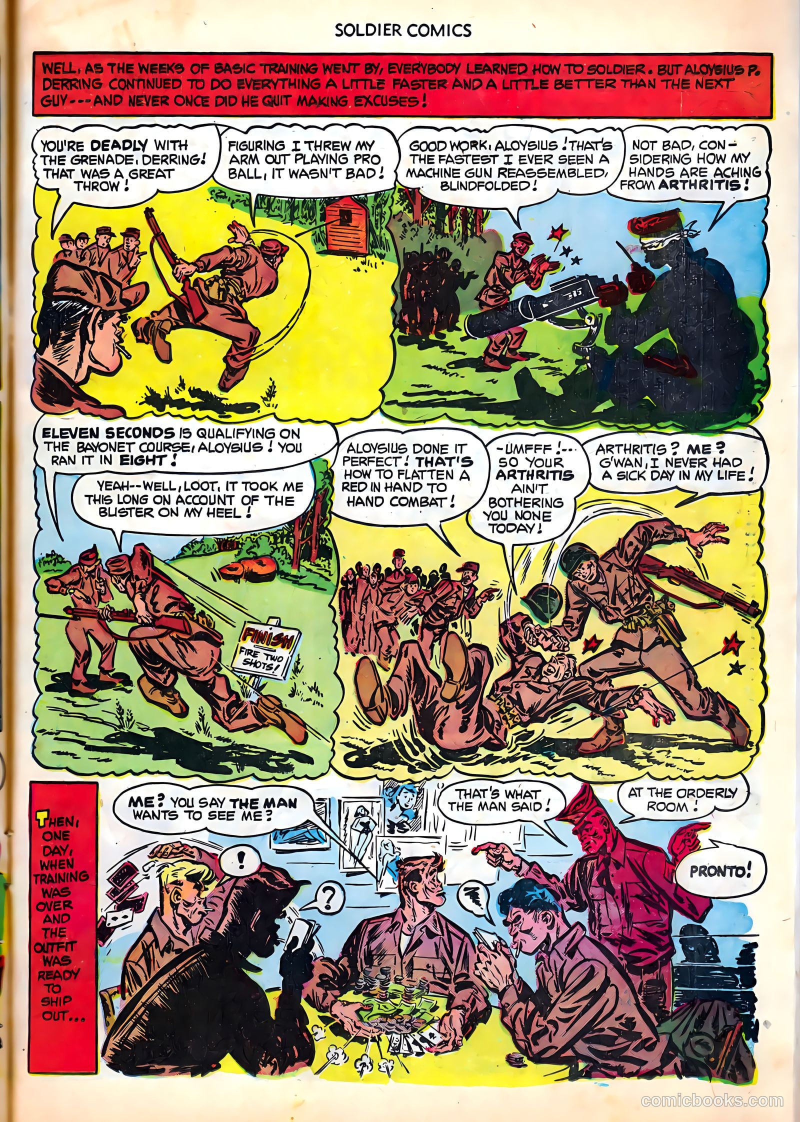 Soldier Comics #4 (1952) — page 21 of 36