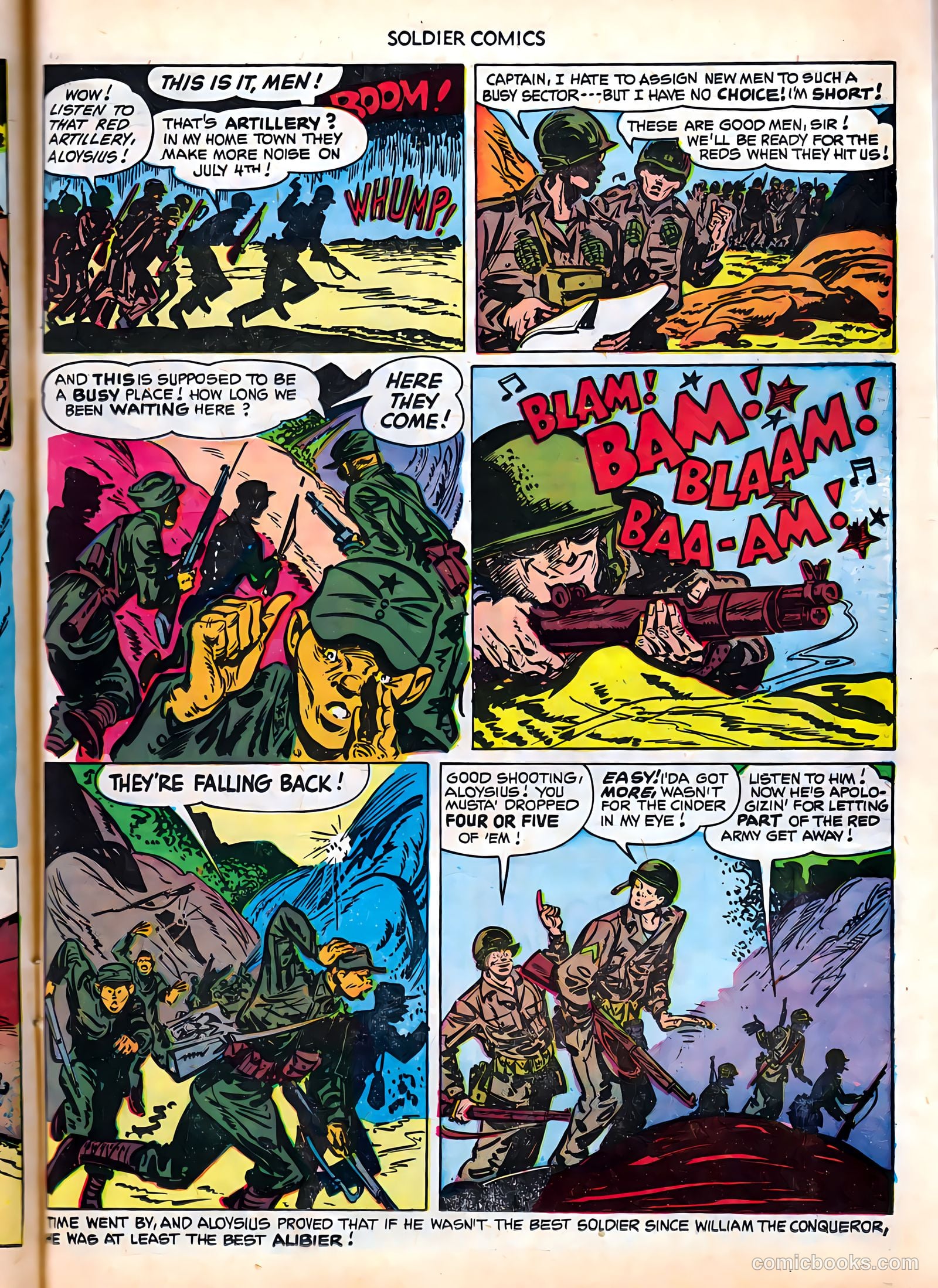 Soldier Comics #4 (1952) — page 23 of 36