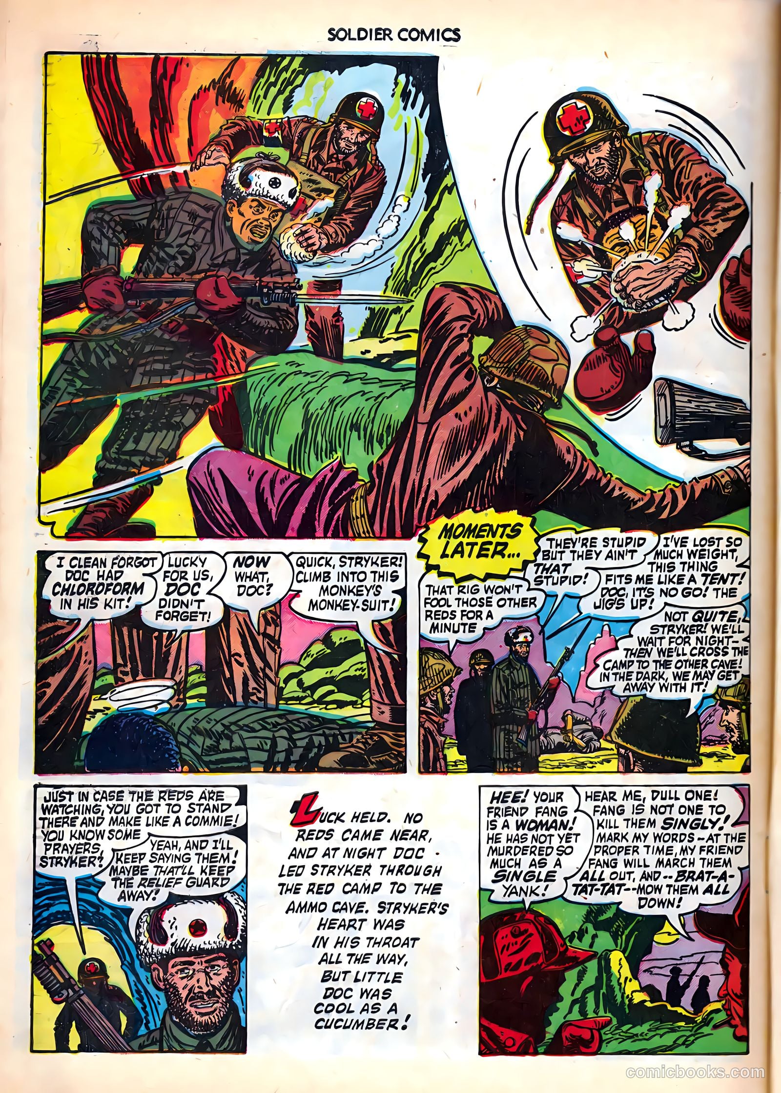 Soldier Comics #4 (1952) — page 32 of 36