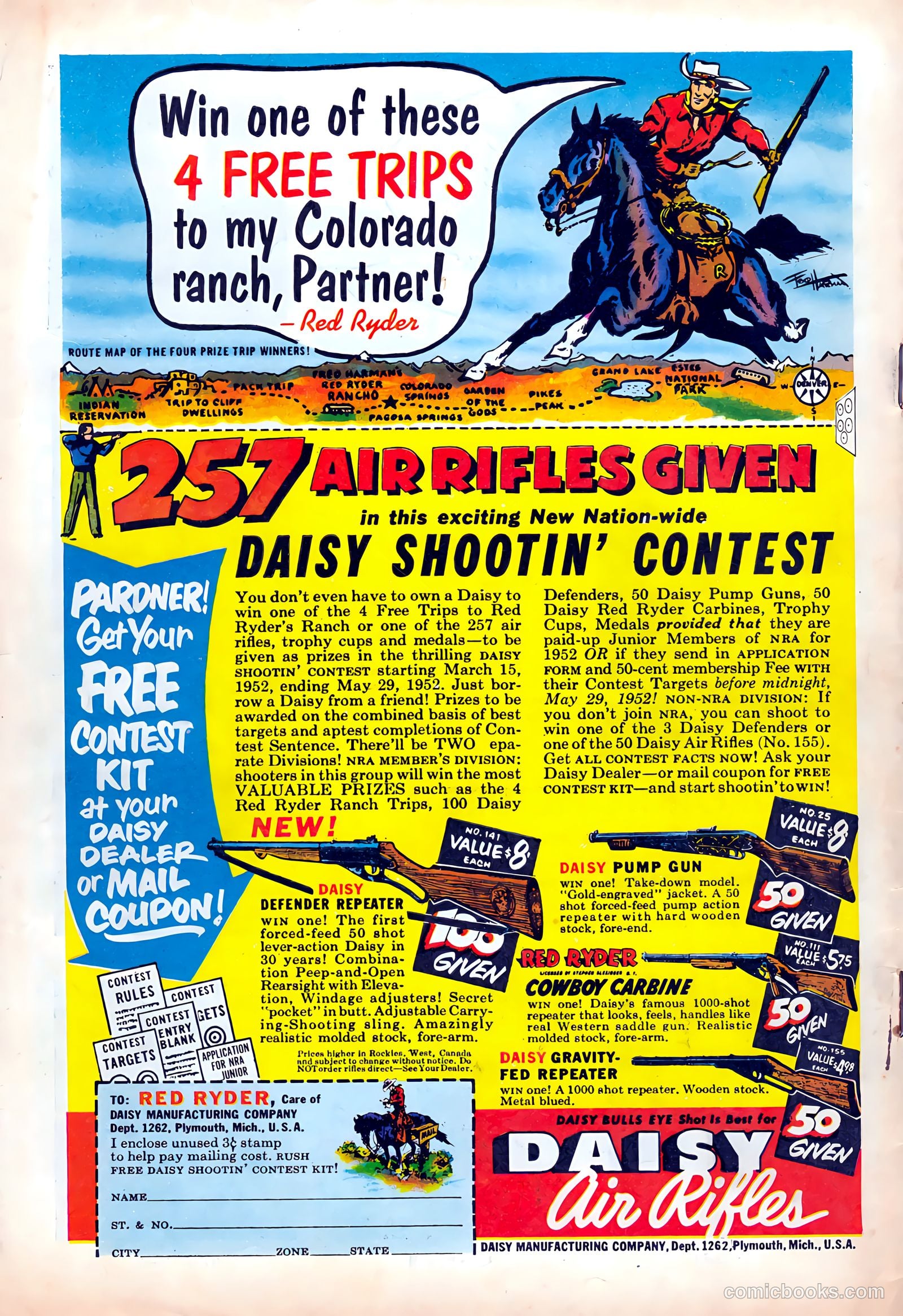 Soldier Comics #4 (1952) — page 36 of 36
