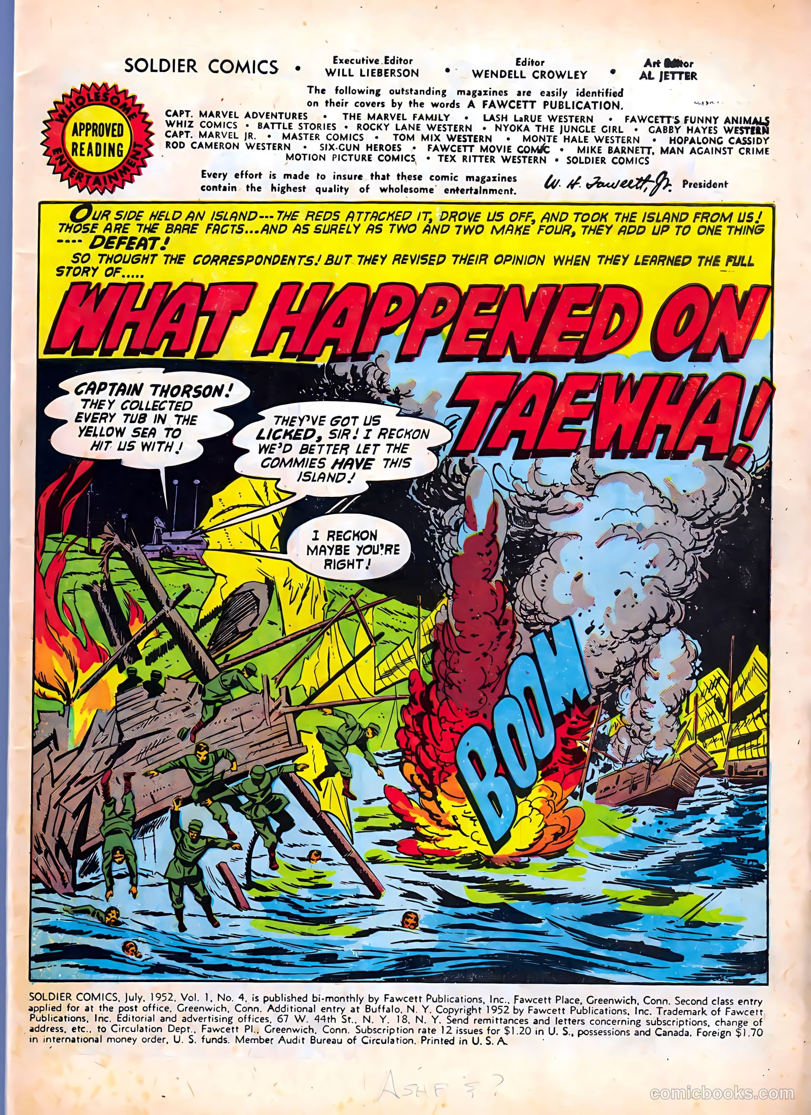 Soldier Comics #4 (1952) — page 3 of 36