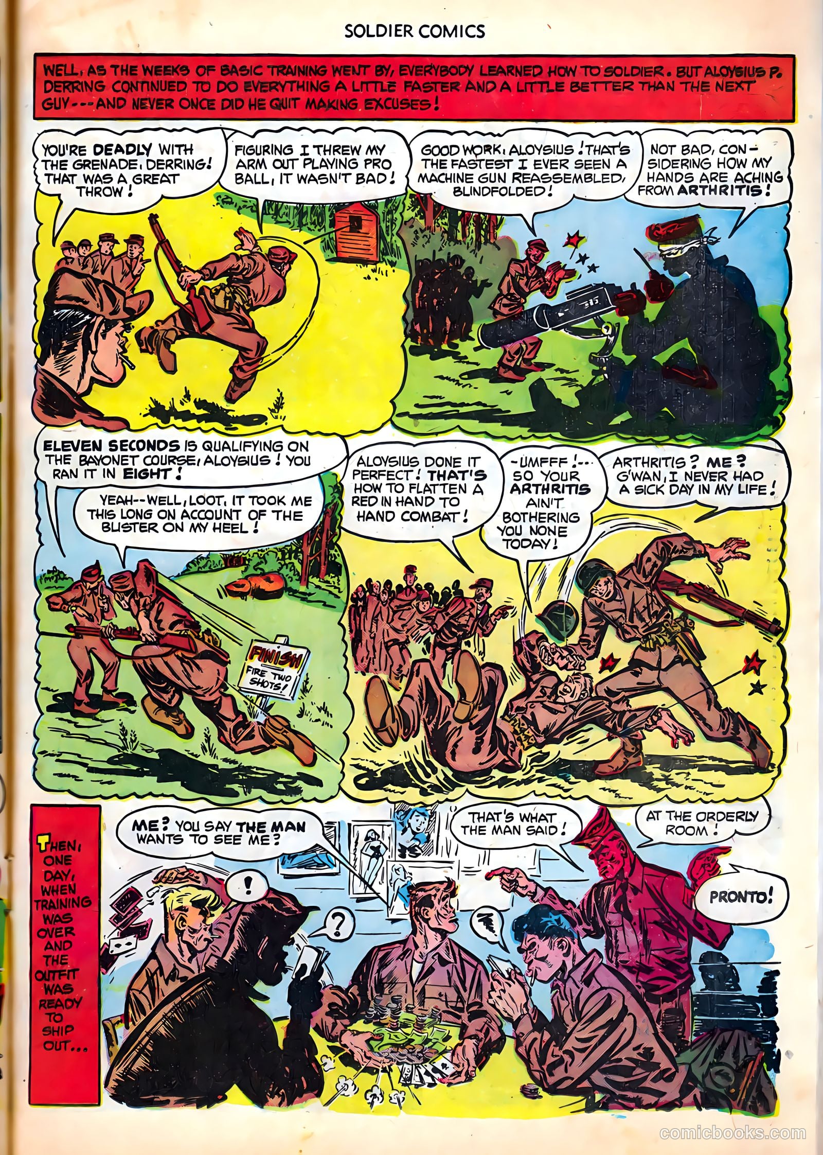 Soldier Comics #4 (1952) — page 21 of 36