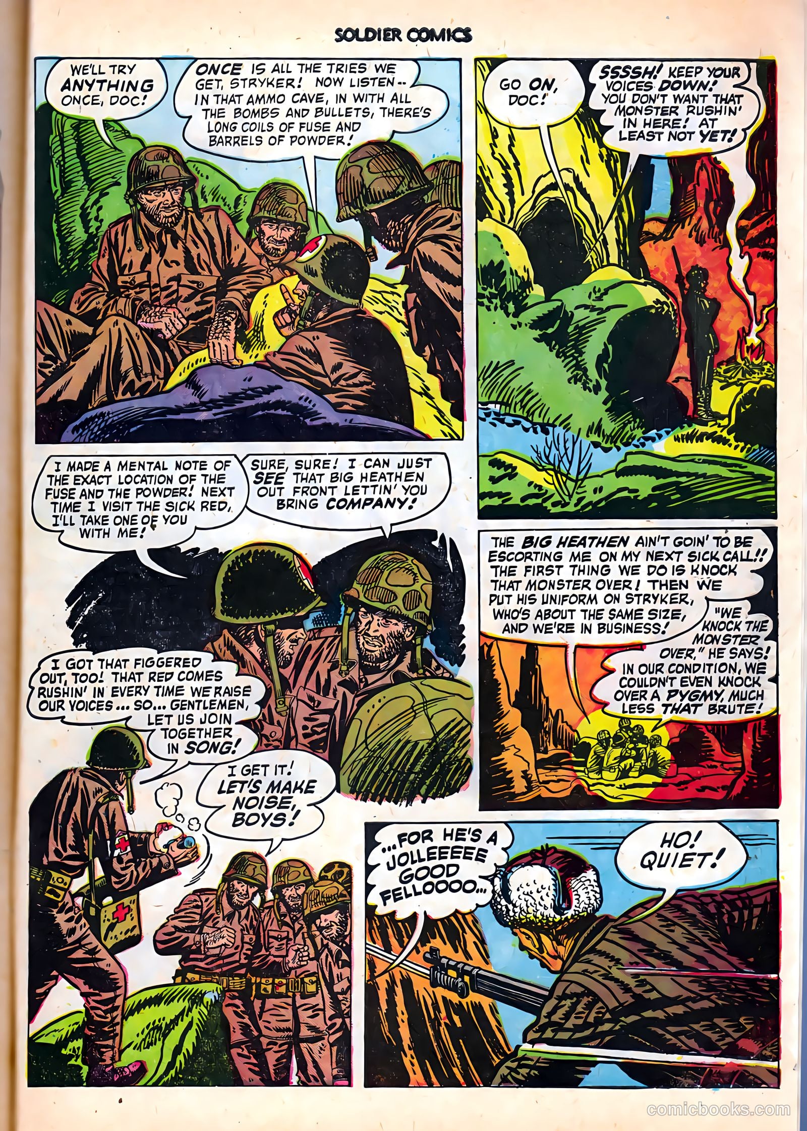 Soldier Comics #4 (1952) — page 31 of 36