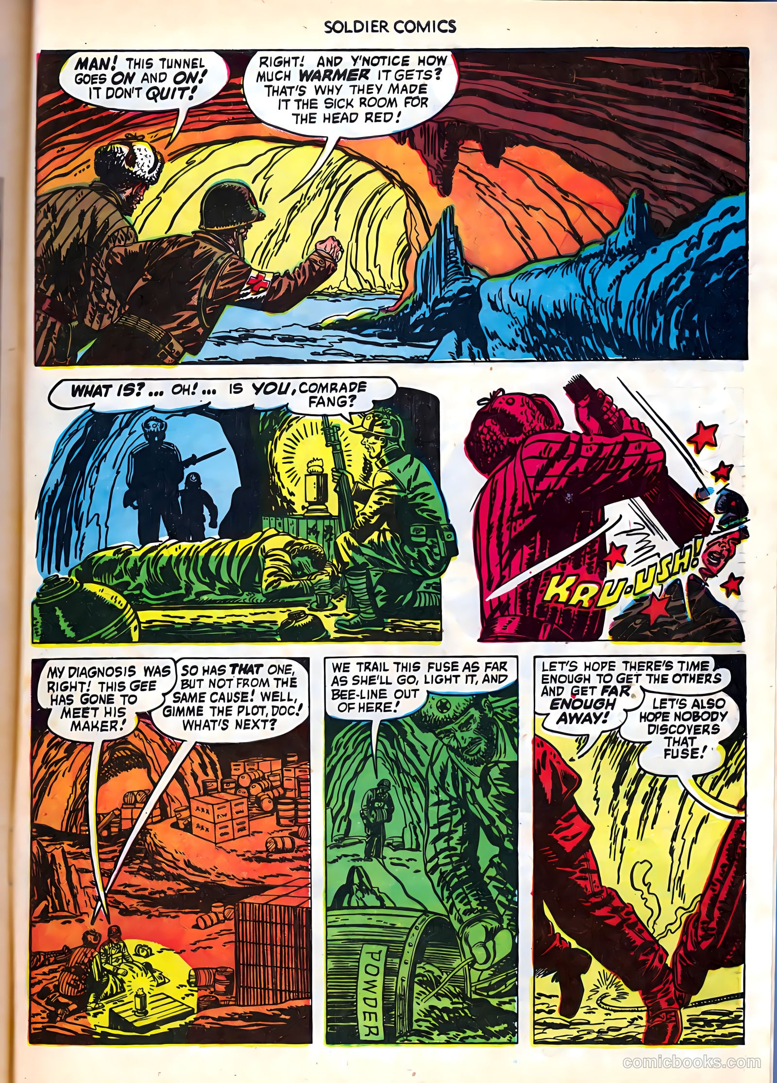 Soldier Comics #4 (1952) — page 33 of 36