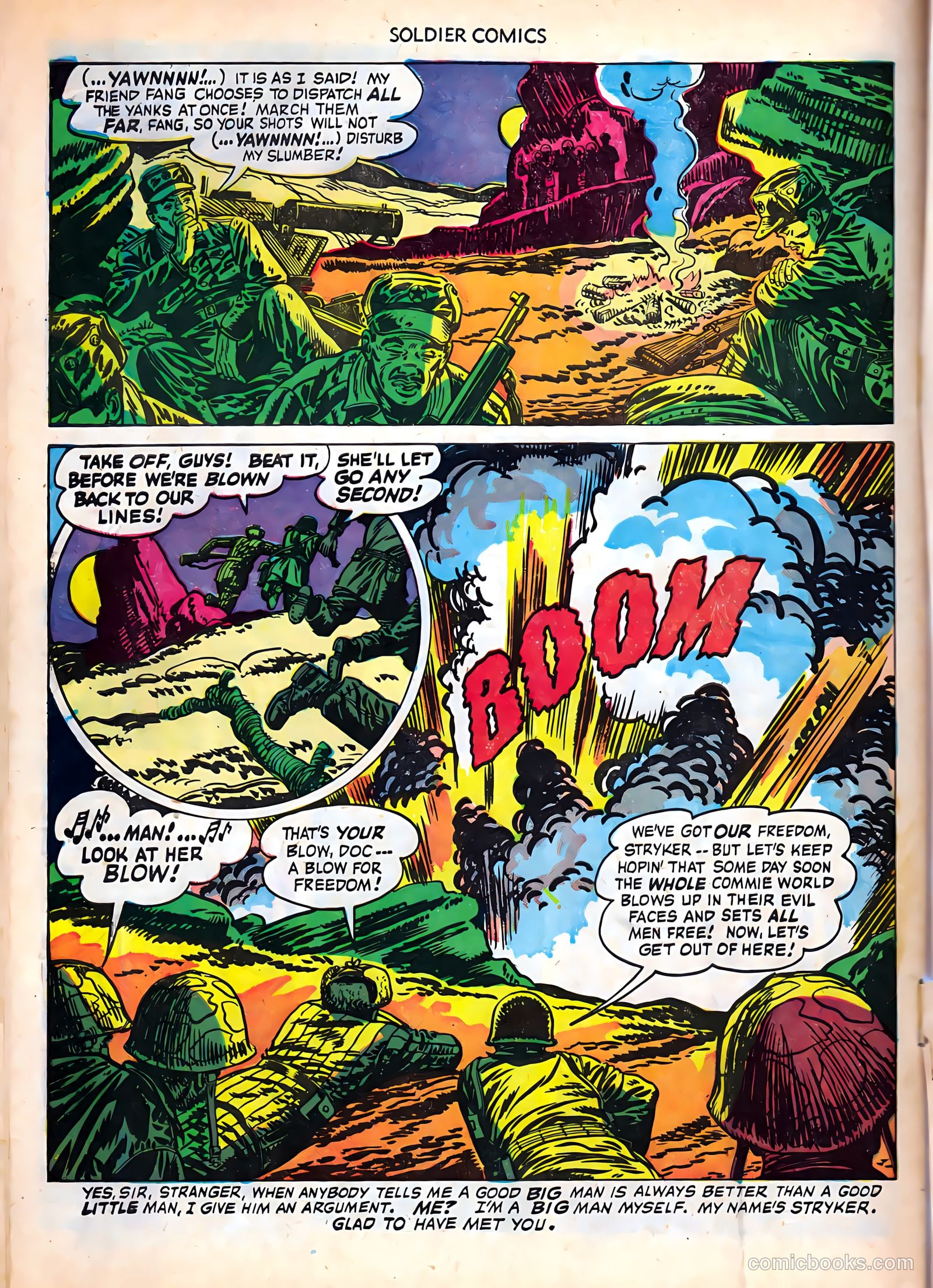 Soldier Comics #4 (1952) — page 34 of 36