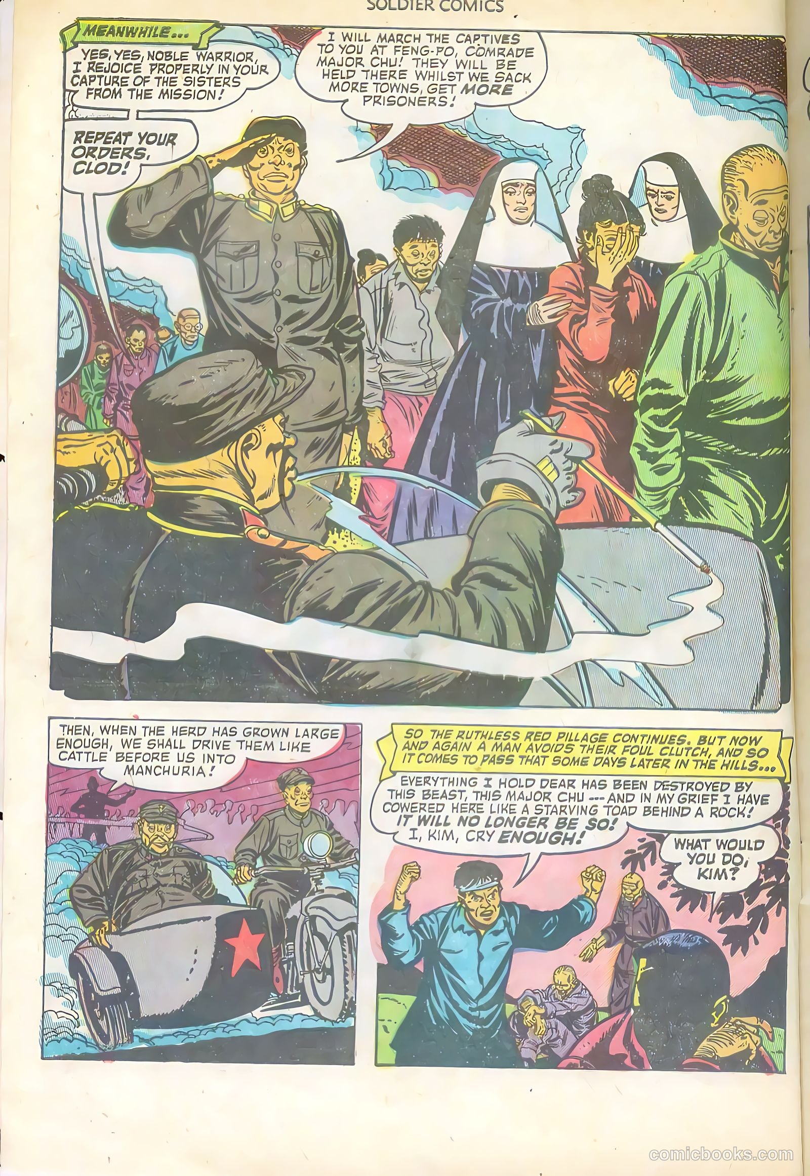 Soldier Comics #5 (1952) — page 6 of 36