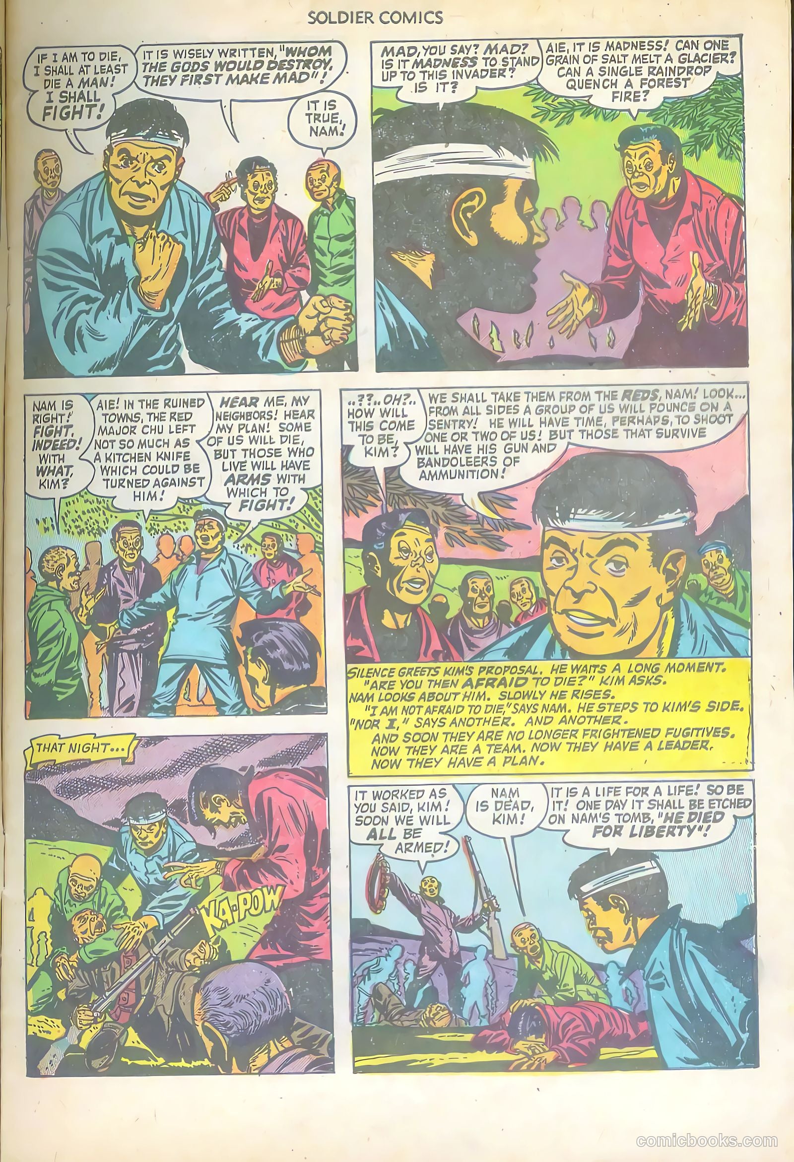 Soldier Comics #5 (1952) — page 7 of 36