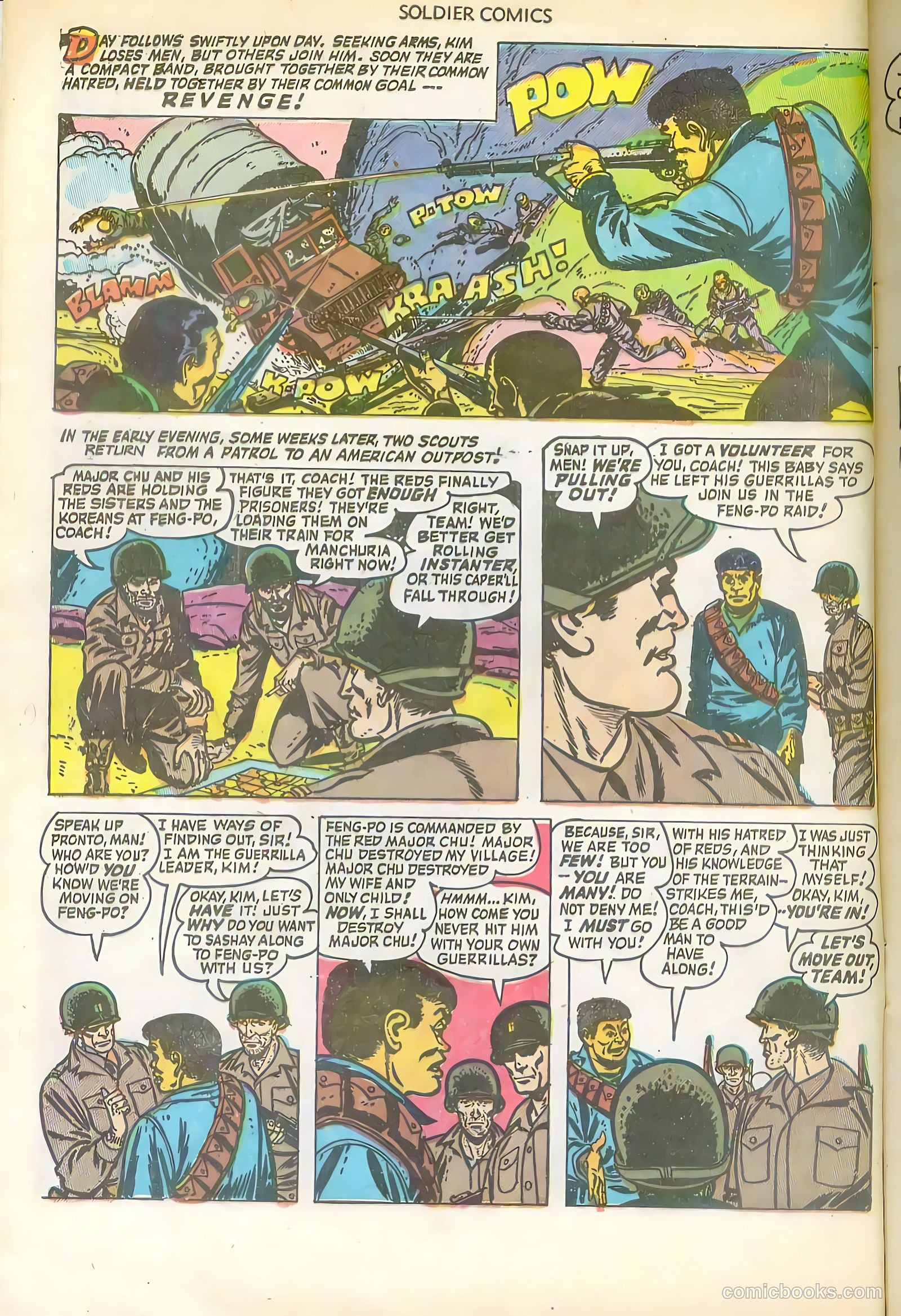 Soldier Comics #5 (1952) — page 8 of 36