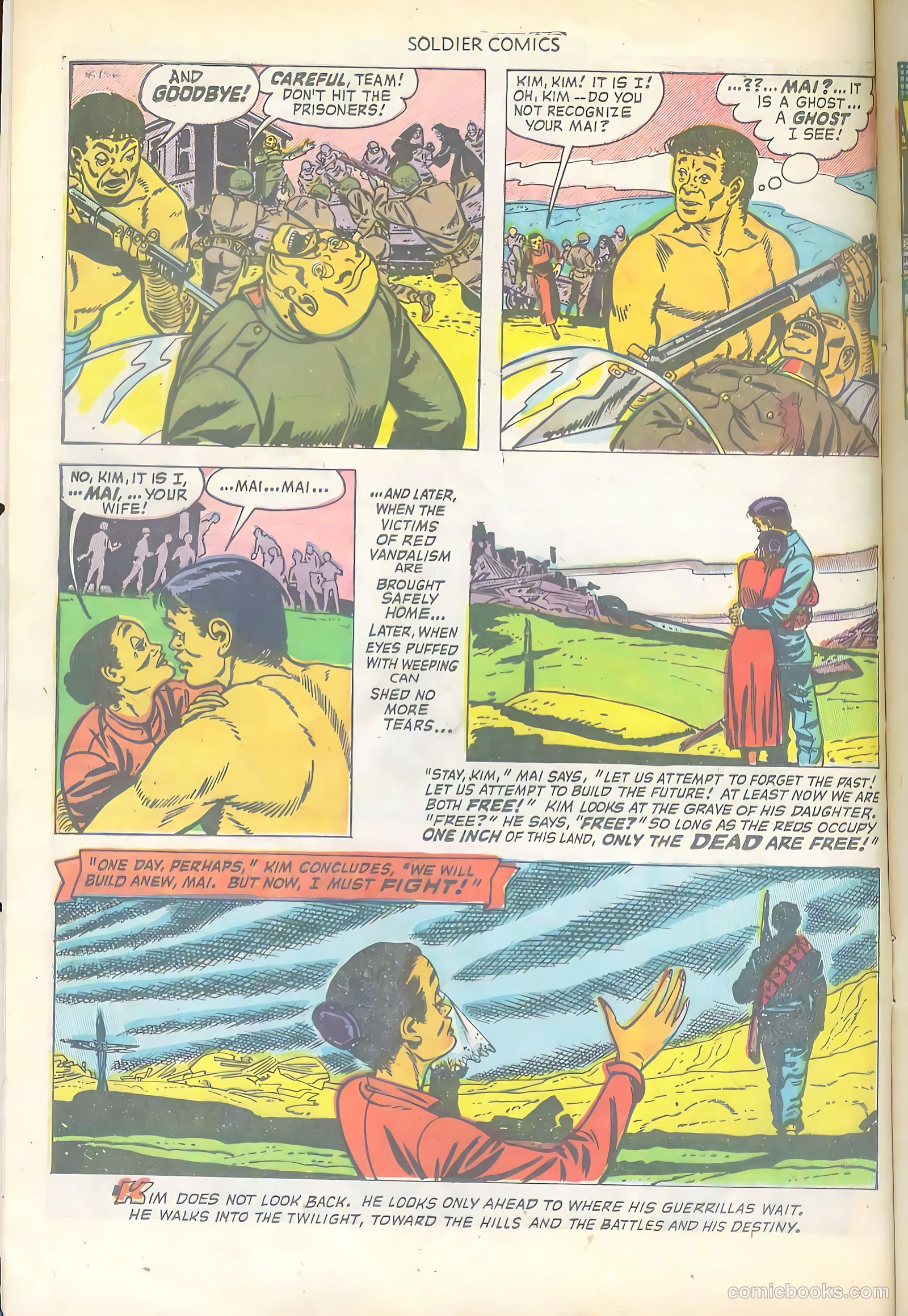 Soldier Comics #5 (1952) — page 12 of 36