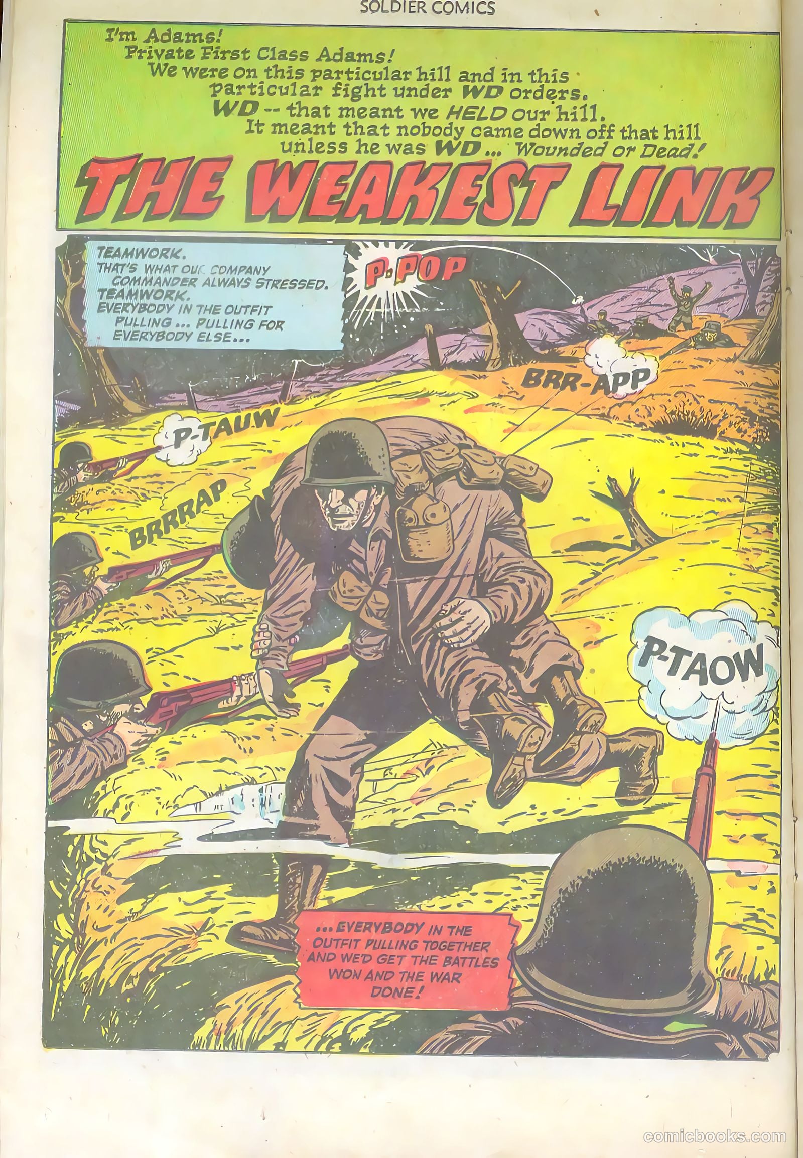 Soldier Comics #5 (1952) — page 14 of 36