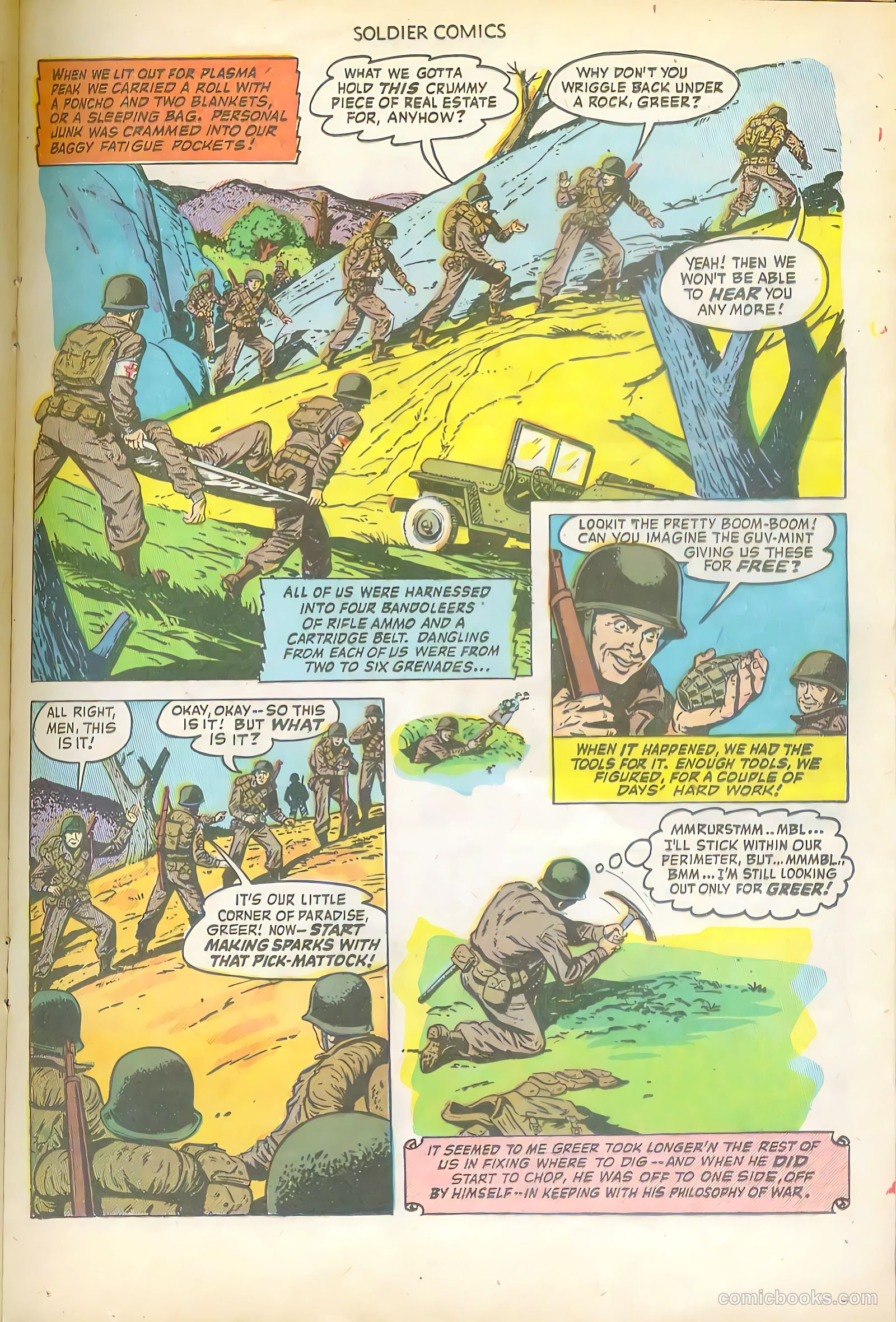 Soldier Comics #5 (1952) — page 17 of 36