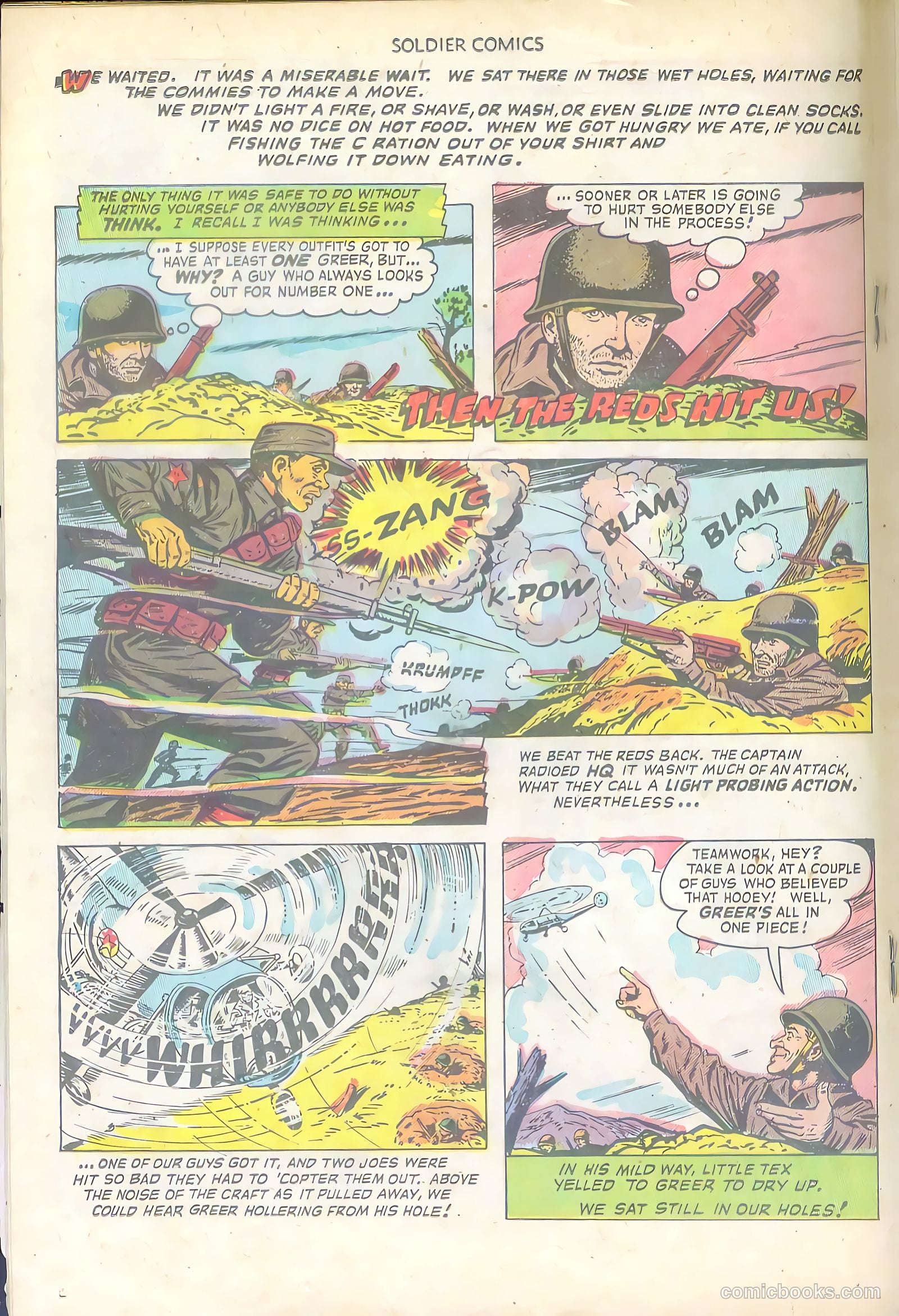 Soldier Comics #5 (1952) — page 18 of 36