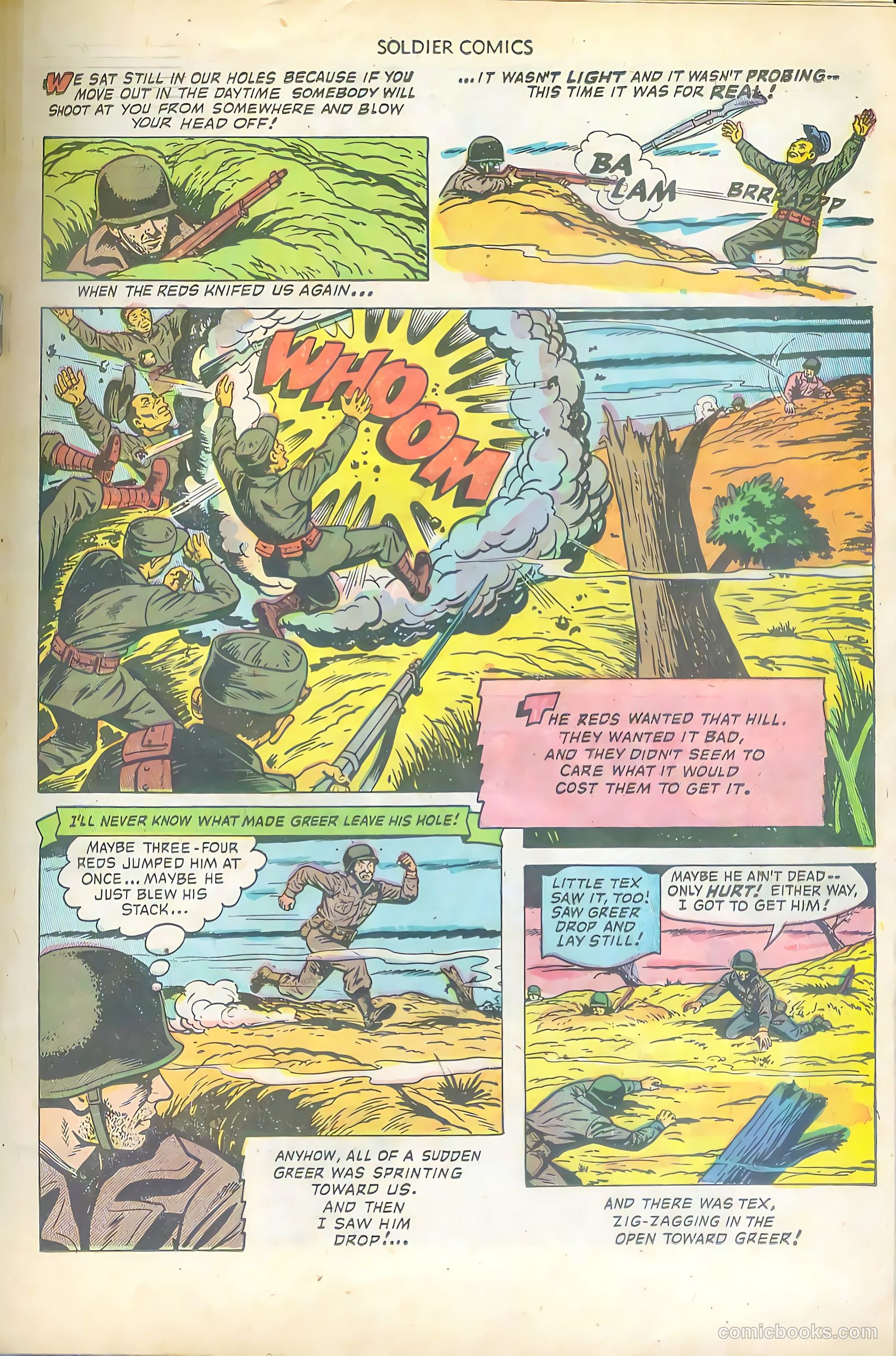 Soldier Comics #5 (1952) — page 19 of 36