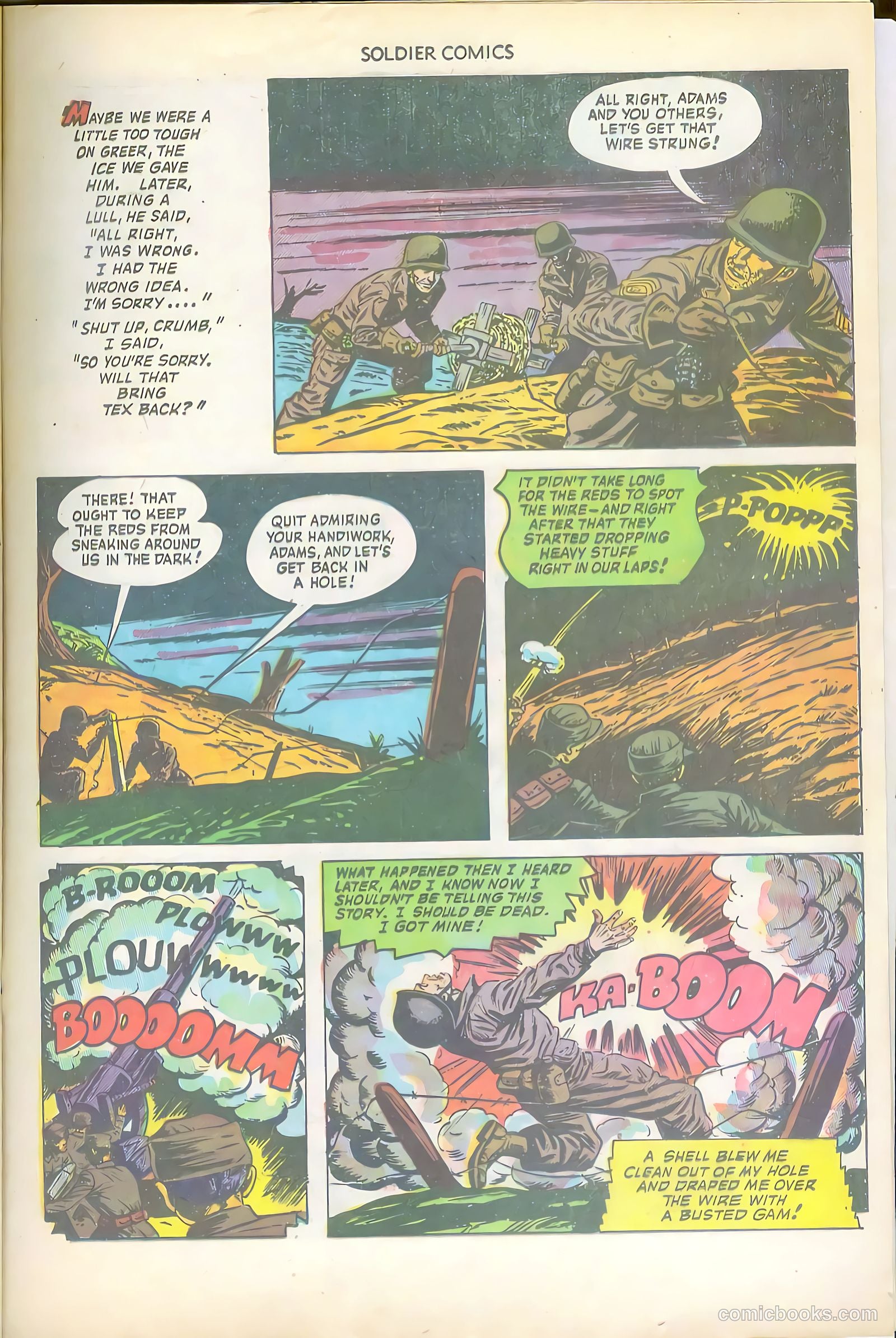 Soldier Comics #5 (1952) — page 21 of 36