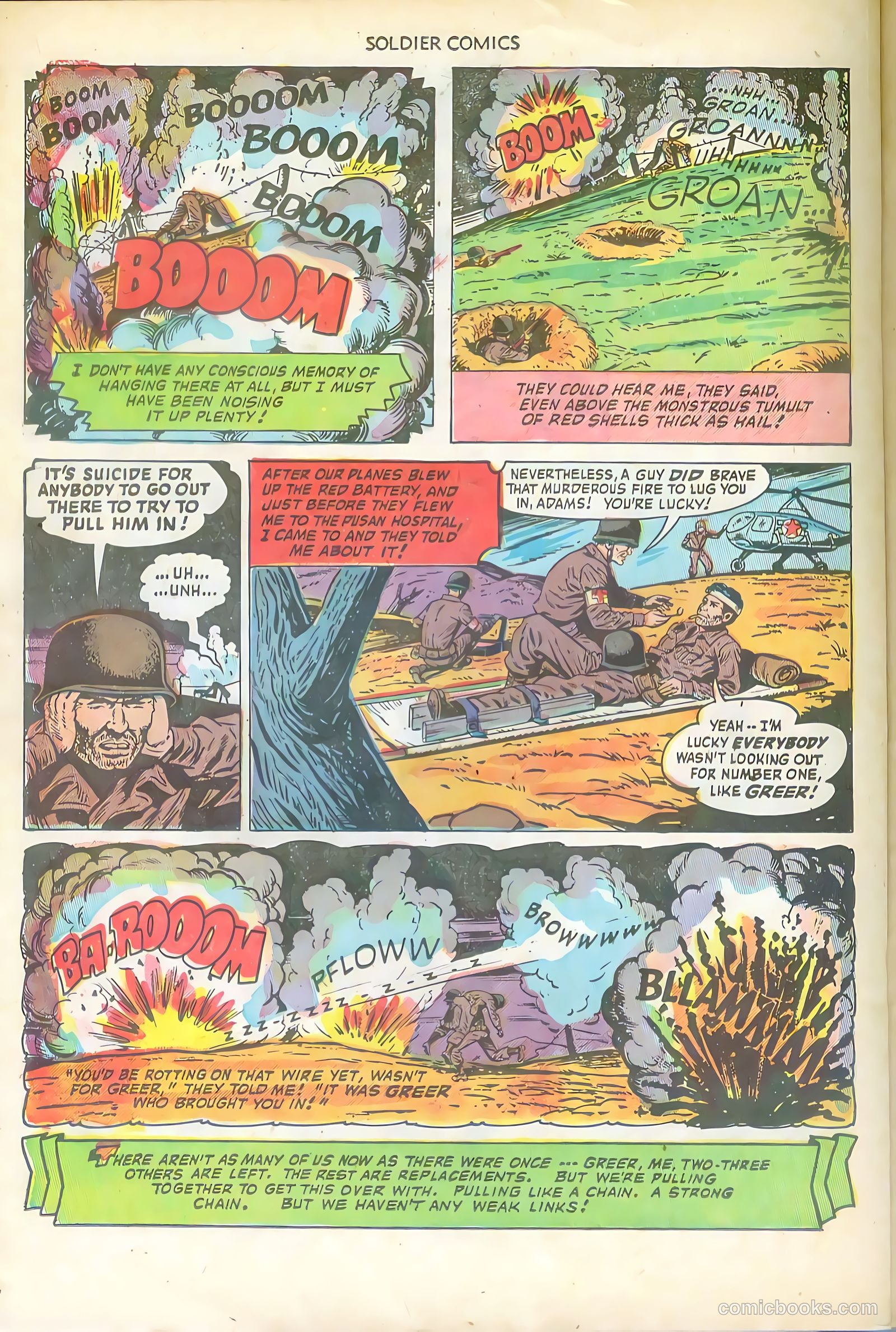 Soldier Comics #5 (1952) — page 22 of 36