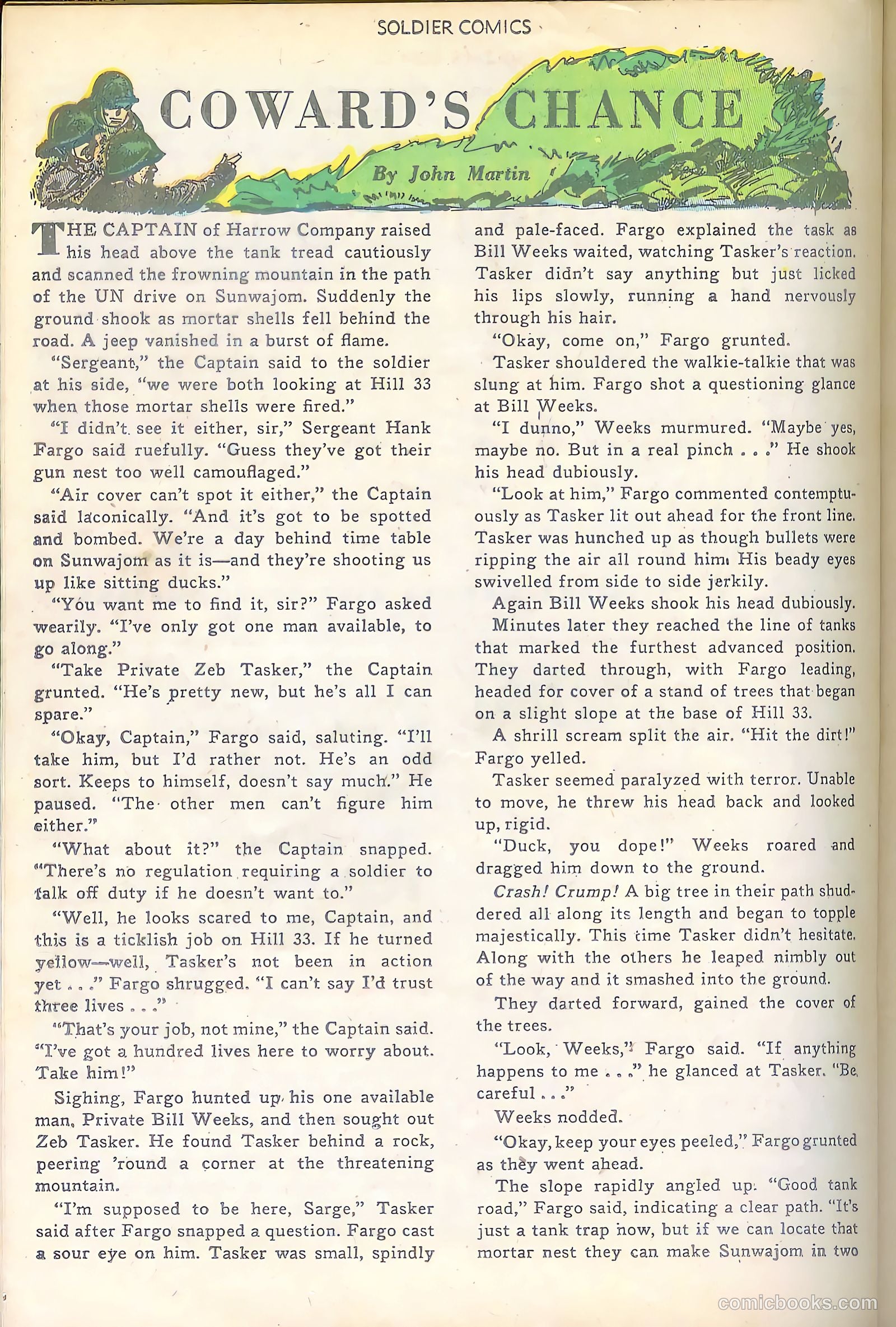 Soldier Comics #5 (1952) — page 24 of 36