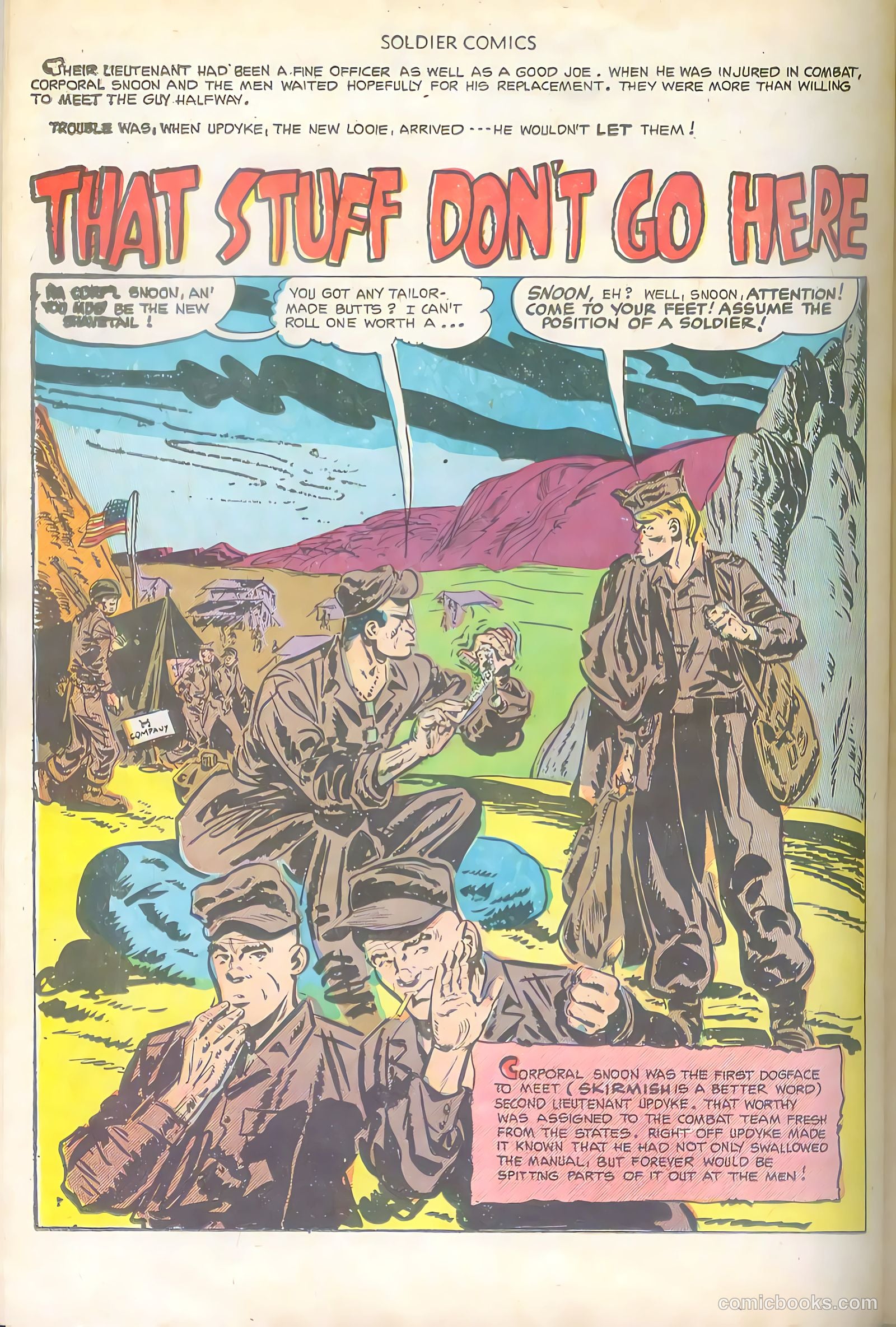 Soldier Comics #5 (1952) — page 26 of 36