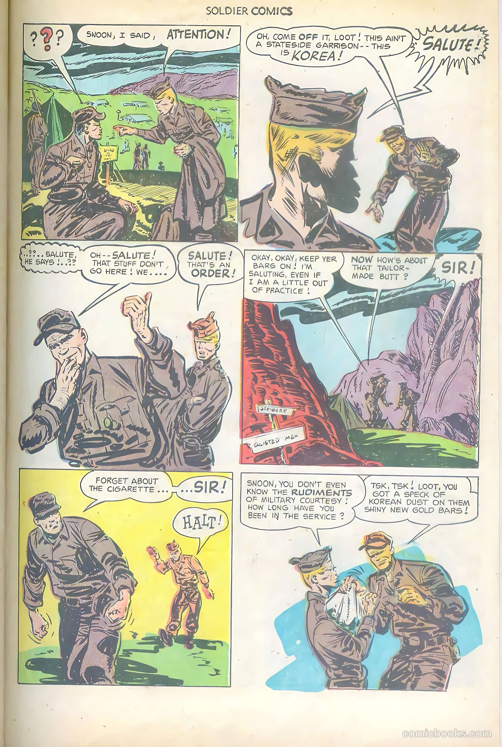Soldier Comics #5 (1952) — page 27 of 36