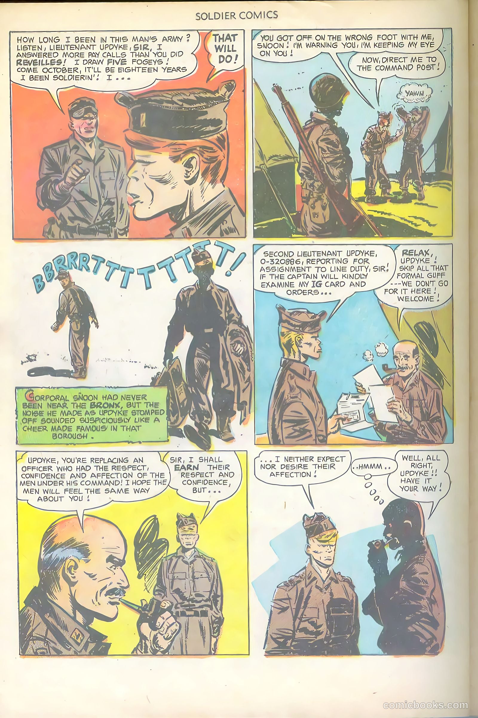 Soldier Comics #5 (1952) — page 28 of 36