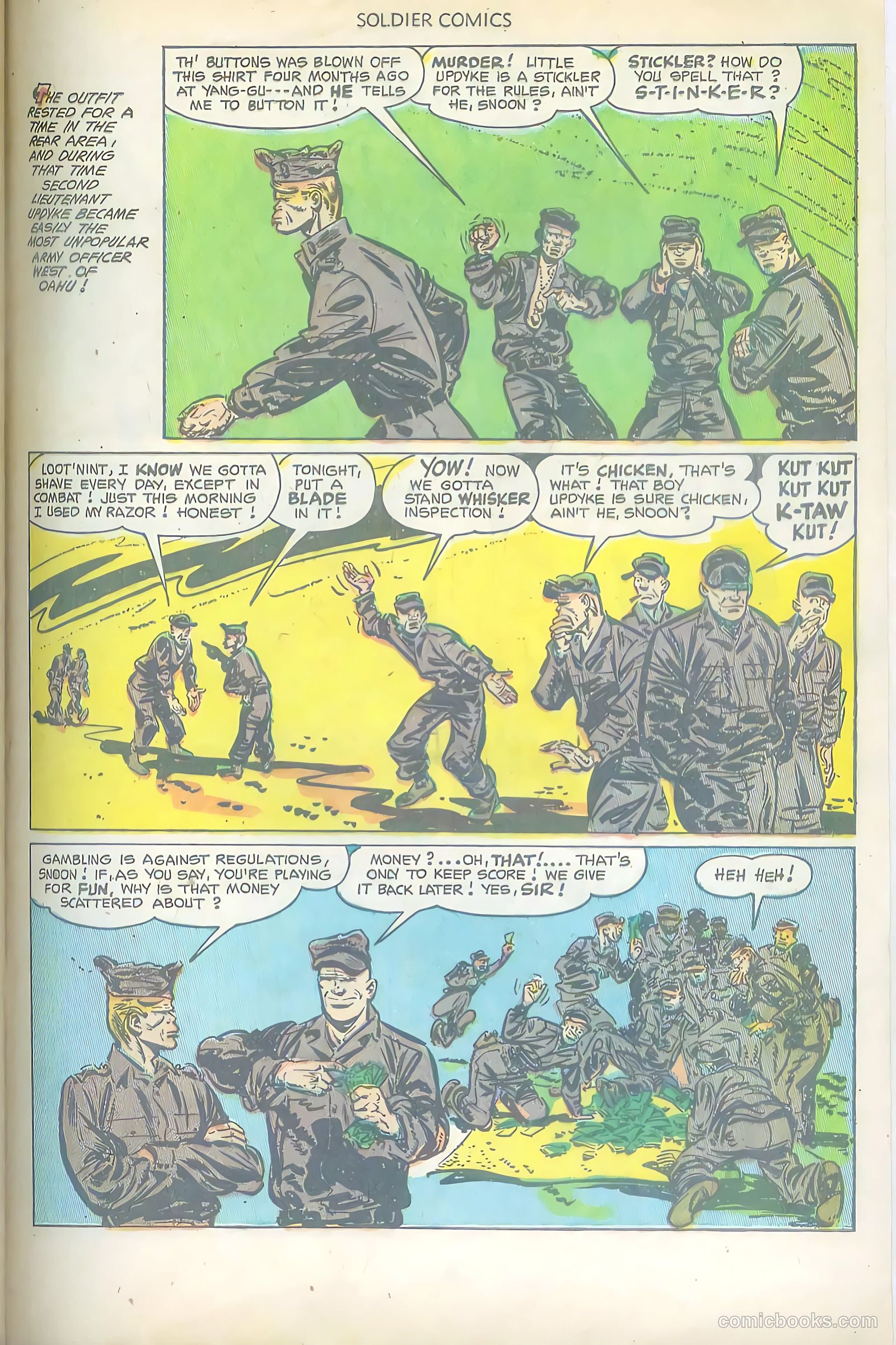 Soldier Comics #5 (1952) — page 29 of 36