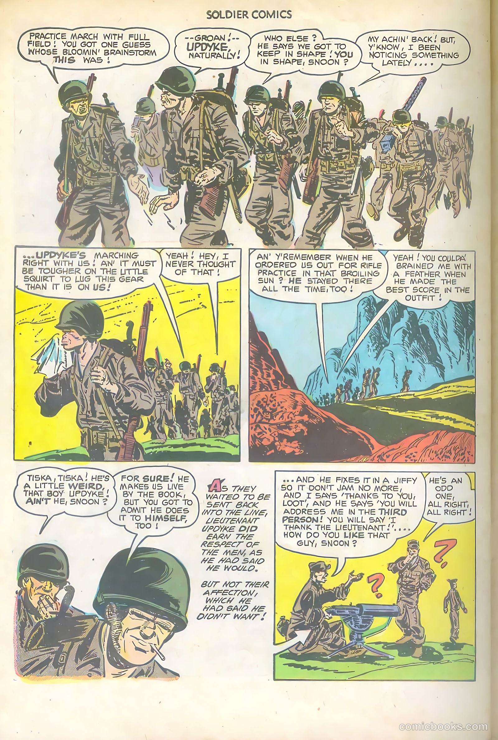 Soldier Comics #5 (1952) — page 30 of 36