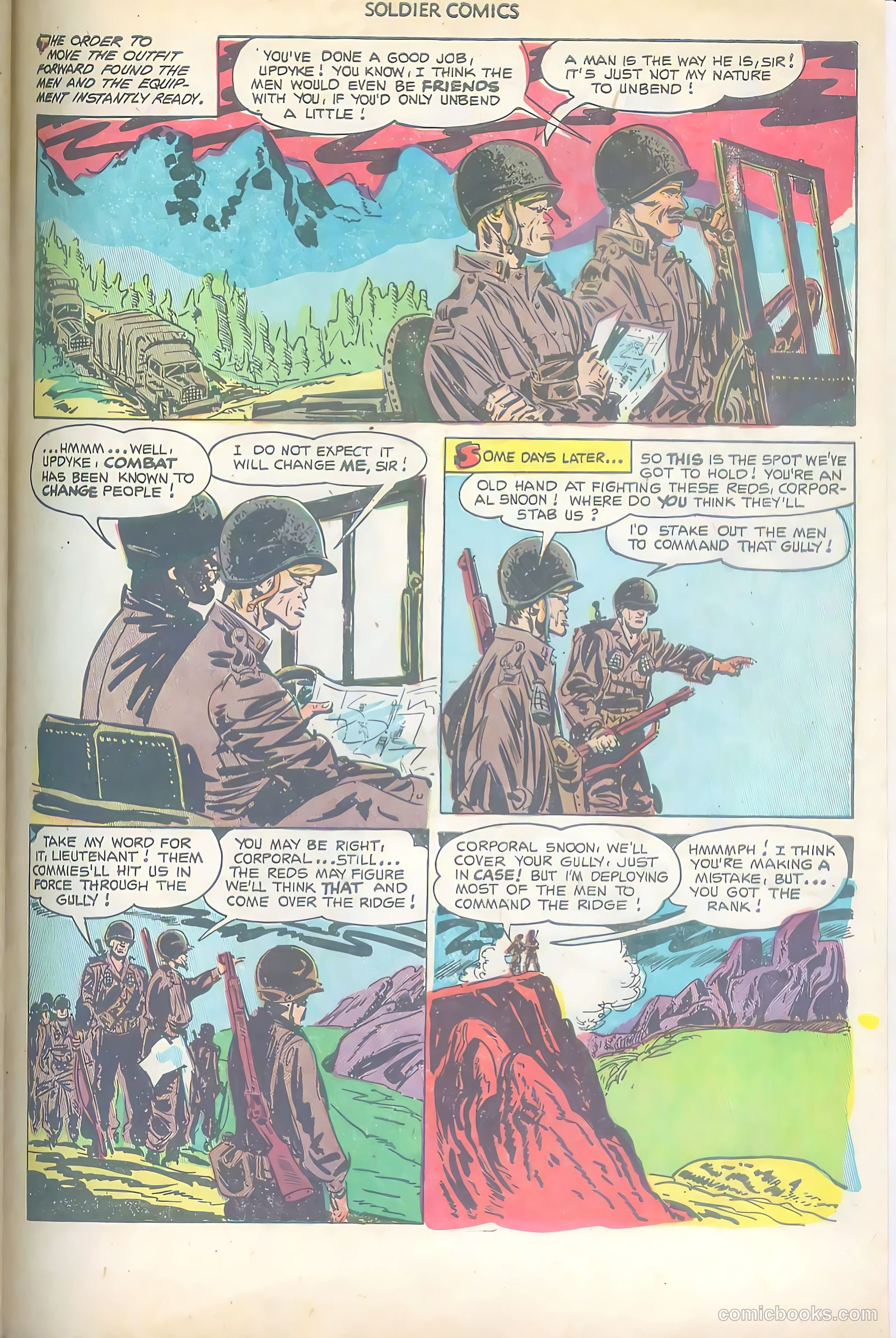Soldier Comics #5 (1952) — page 31 of 36