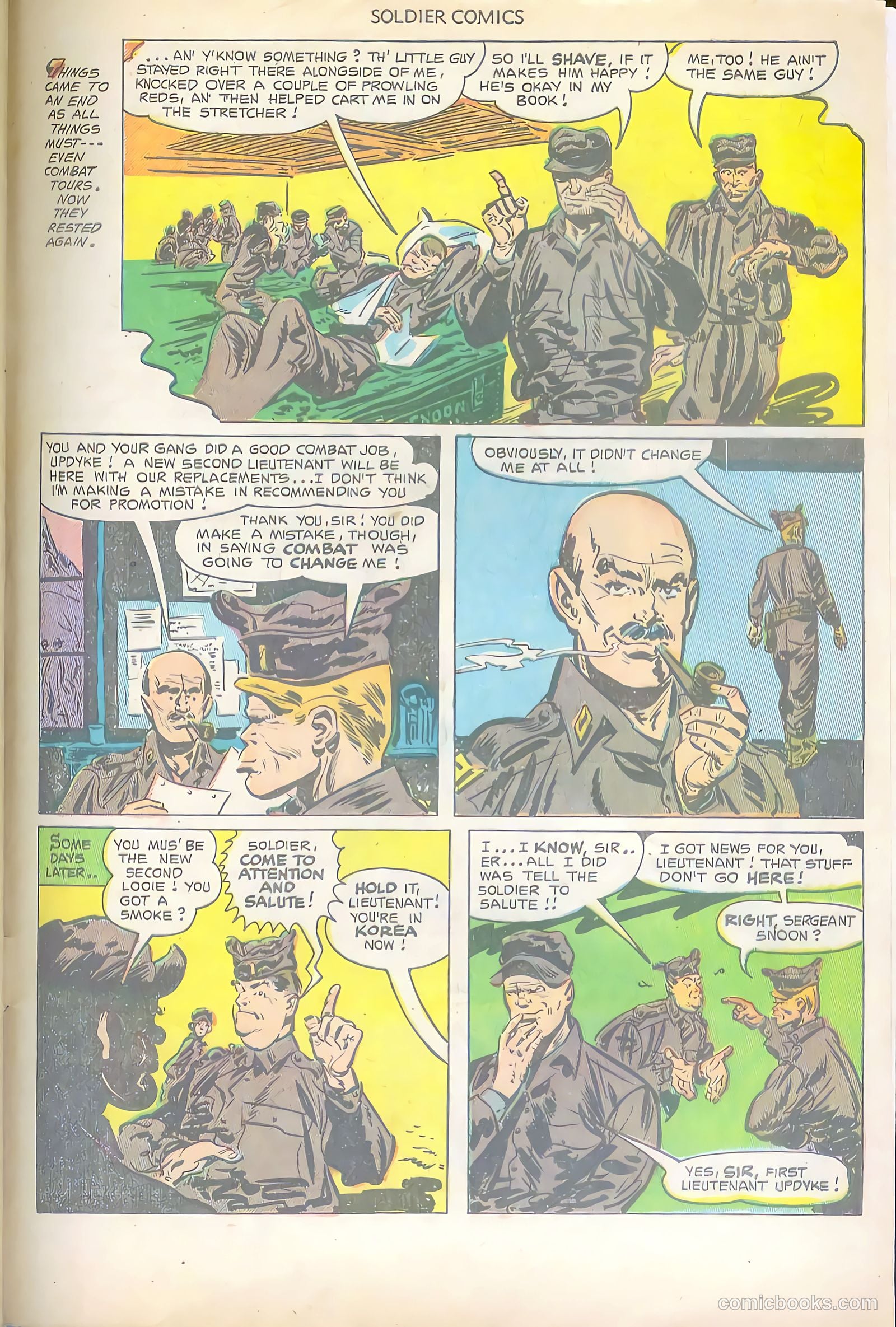 Soldier Comics #5 (1952) — page 33 of 36