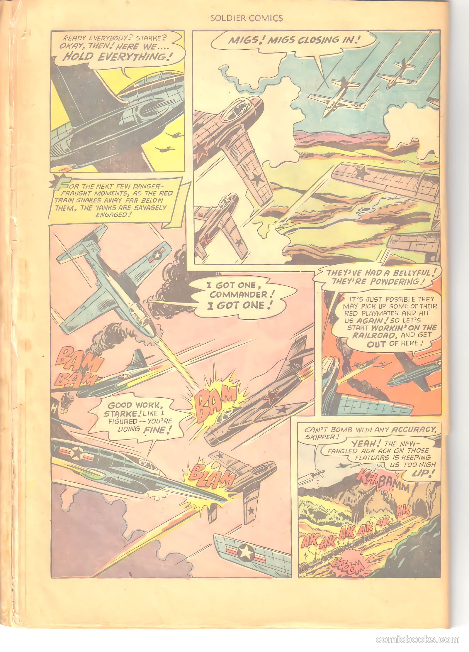 Soldier Comics #6 (1952) — page 8 of 36