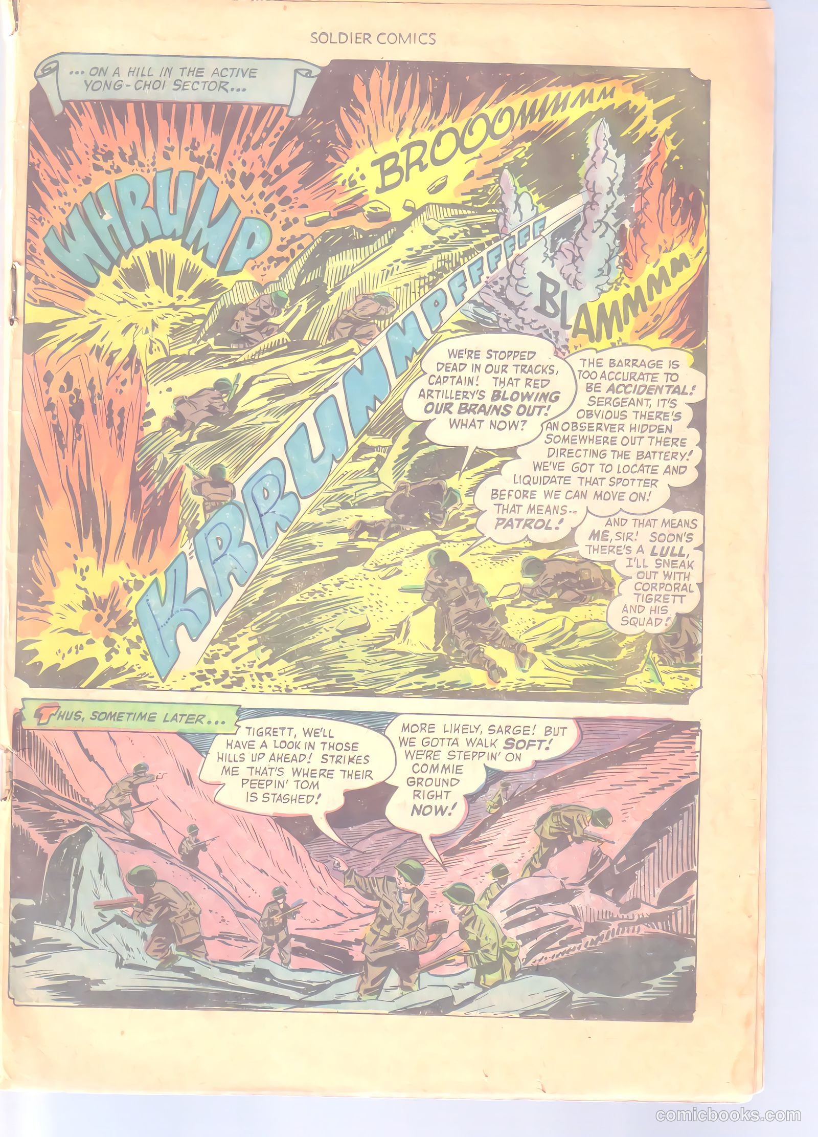Soldier Comics #6 (1952) — page 19 of 36