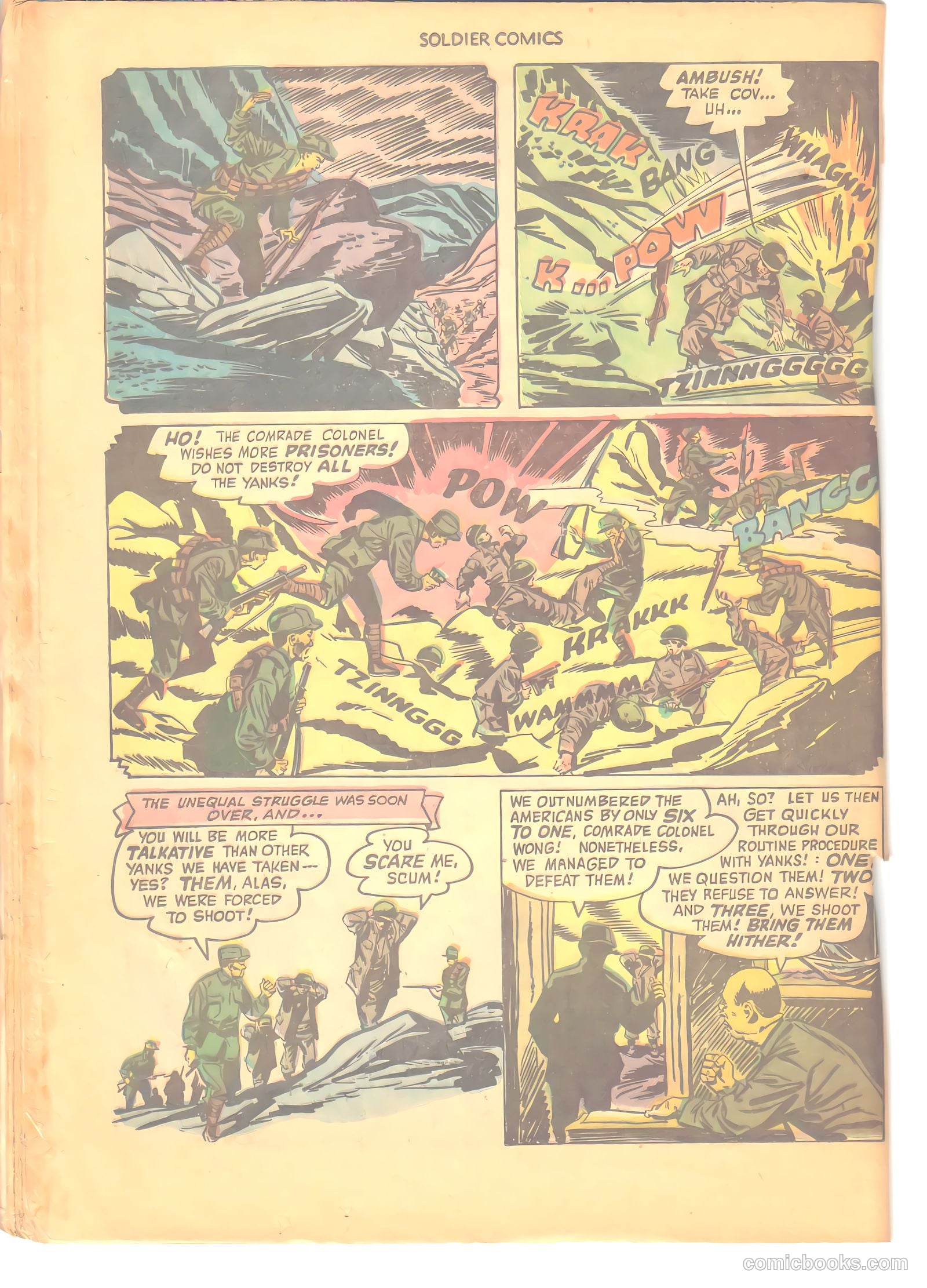 Soldier Comics #6 (1952) — page 20 of 36