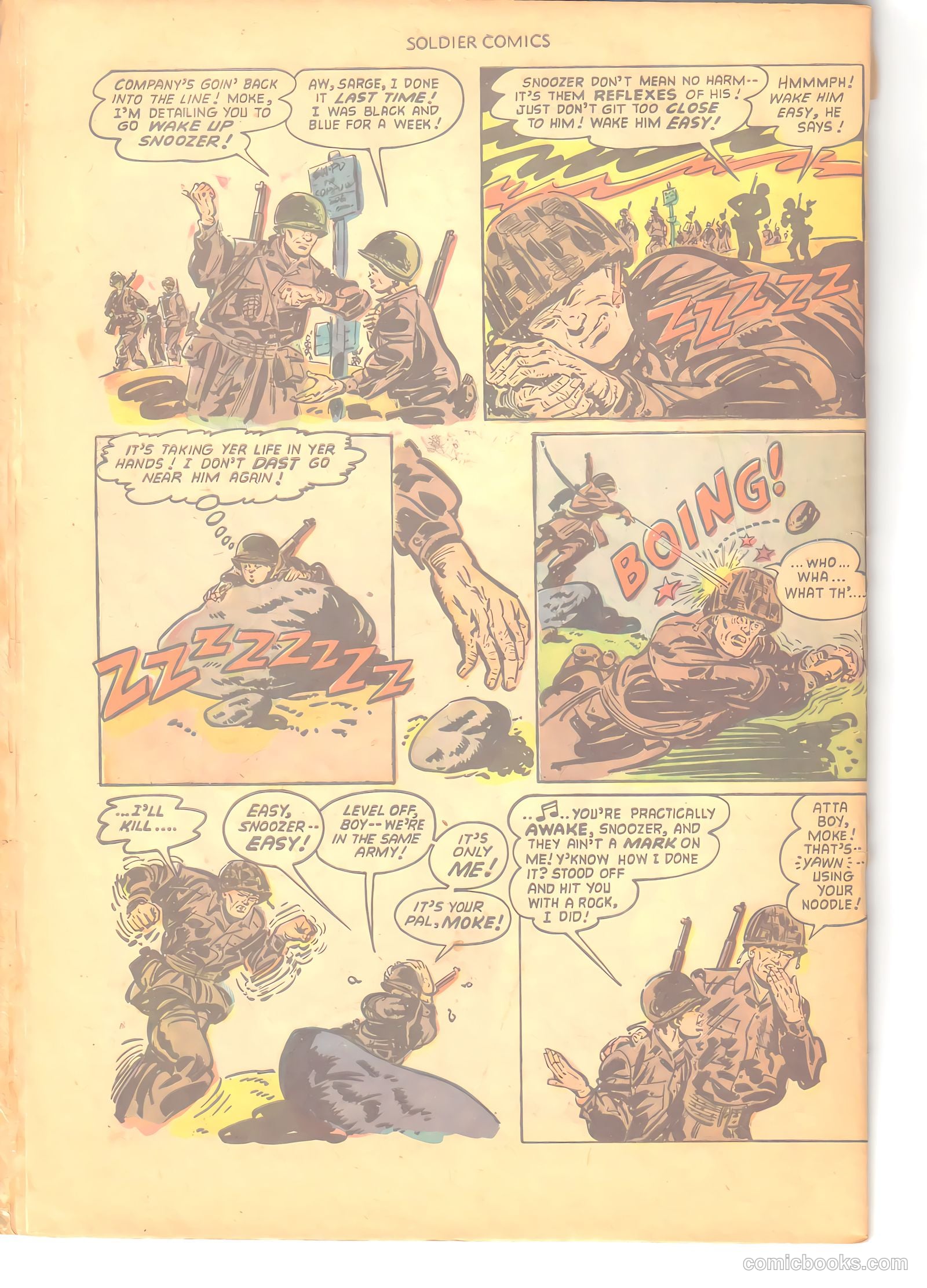 Soldier Comics #6 (1952) — page 28 of 36